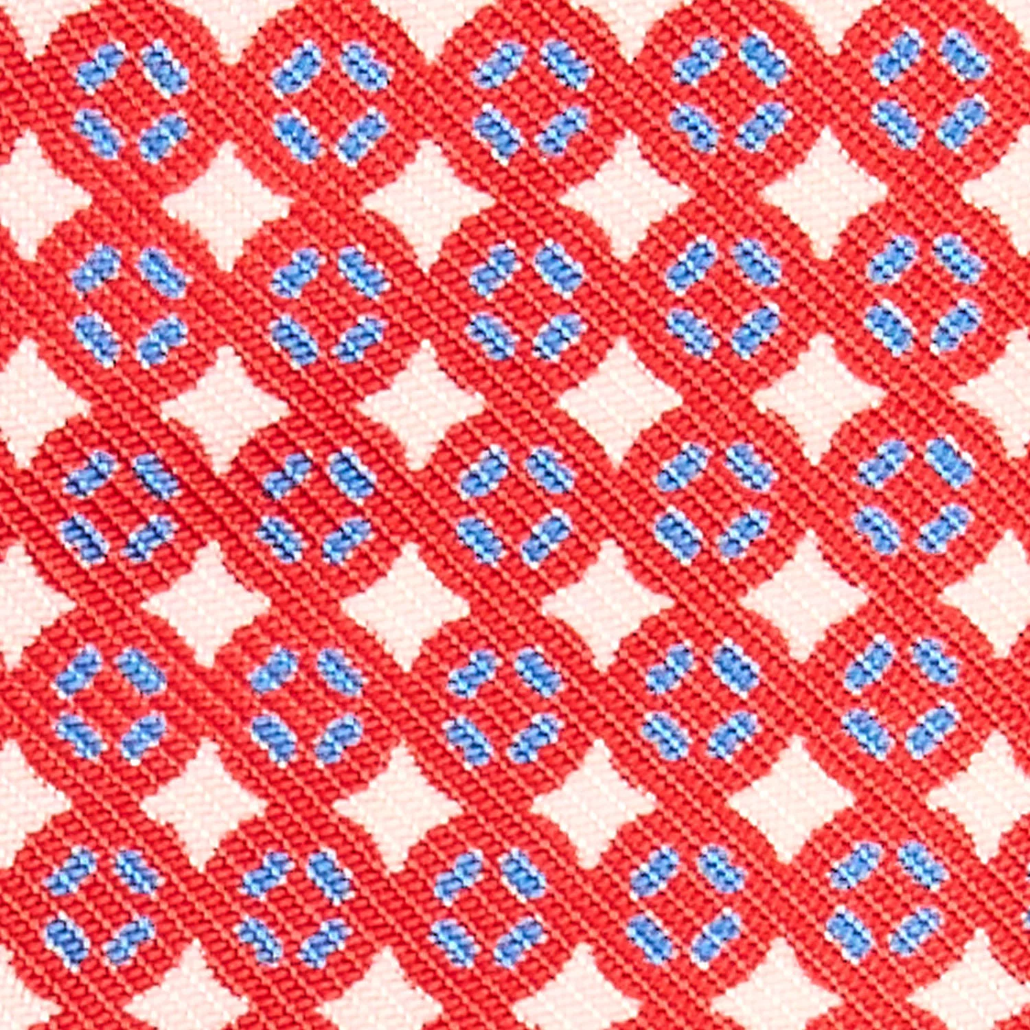 RED SILK BOWTIE TO SELF-TIE - Image 2