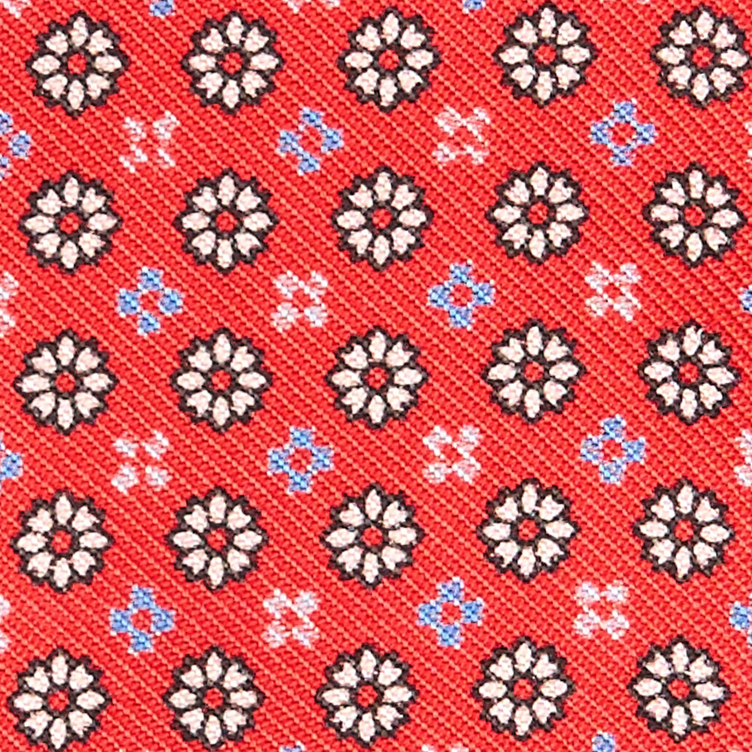 RED SILK BOWTIE TO SELF-TIE - Image 2