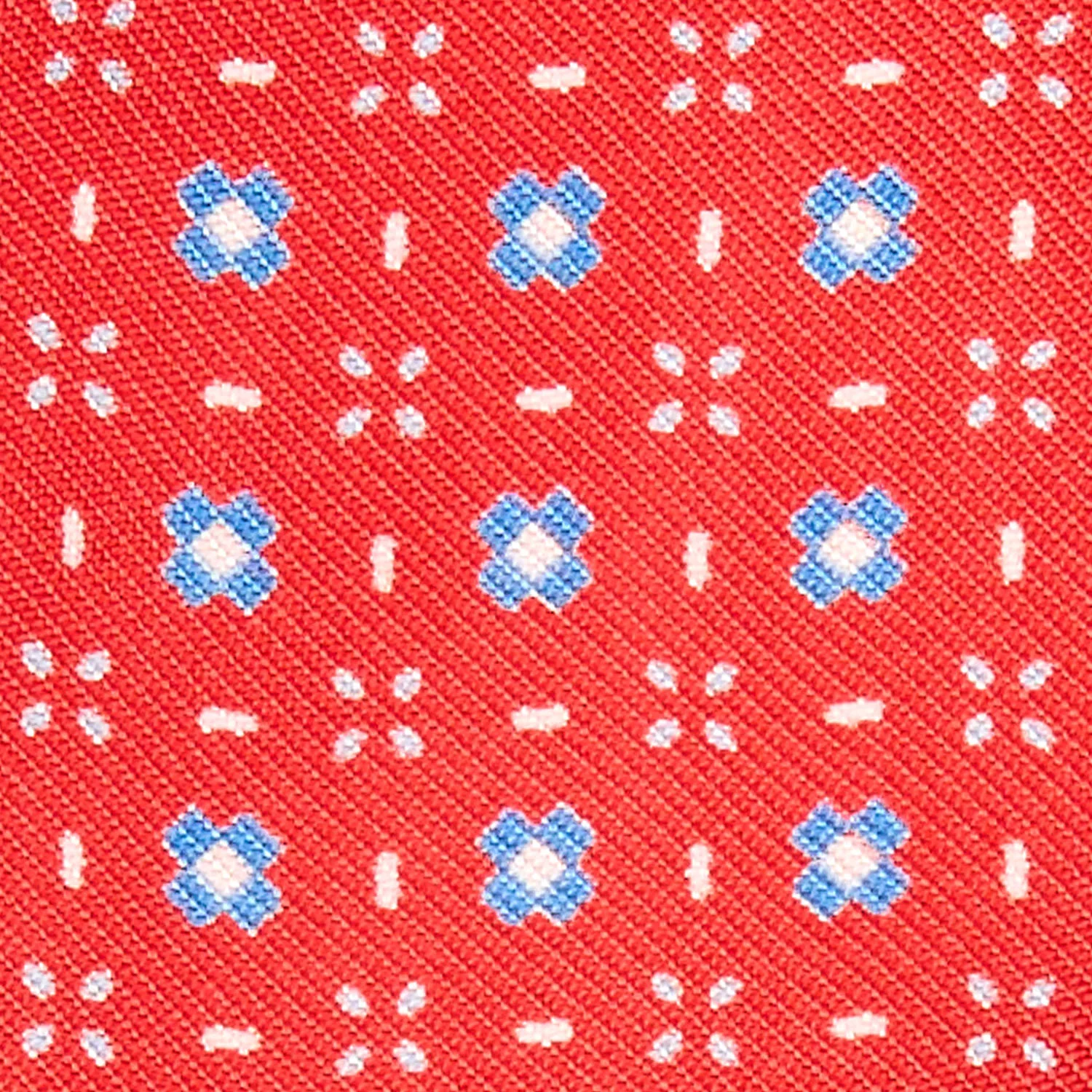 RED SILK BOWTIE TO SELF-TIE - Image 2