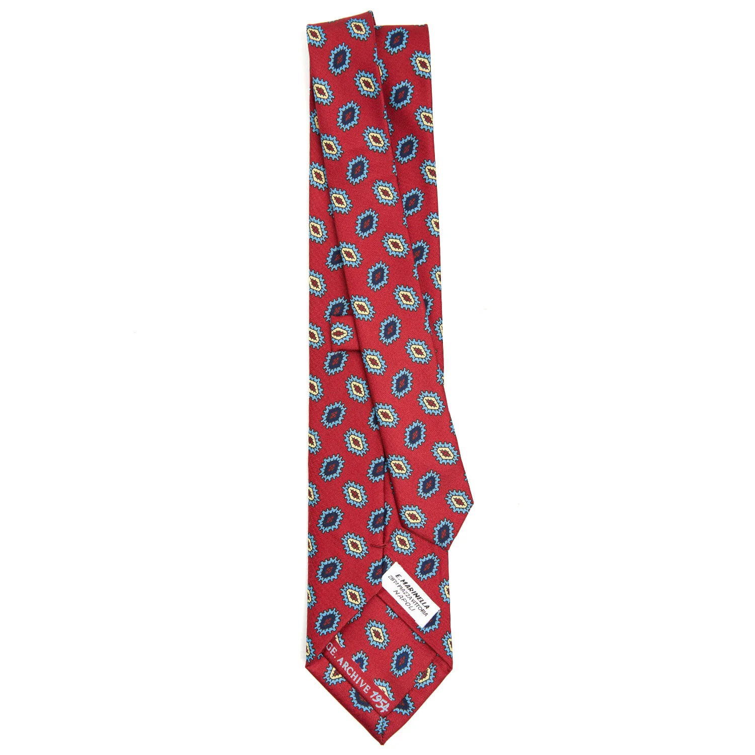 RED SILK TIE - Image 3