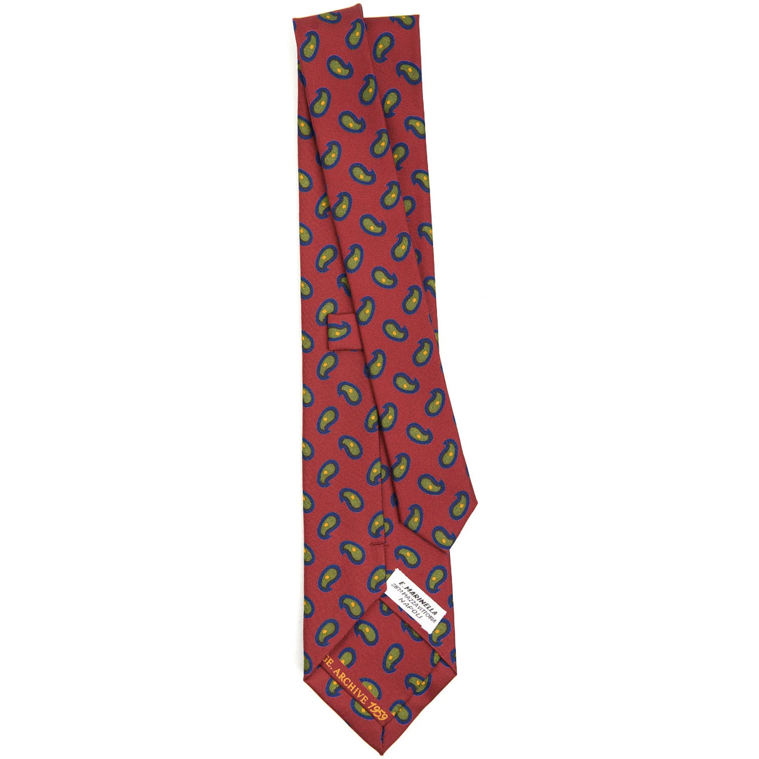 RED SILK TIE - Image 3