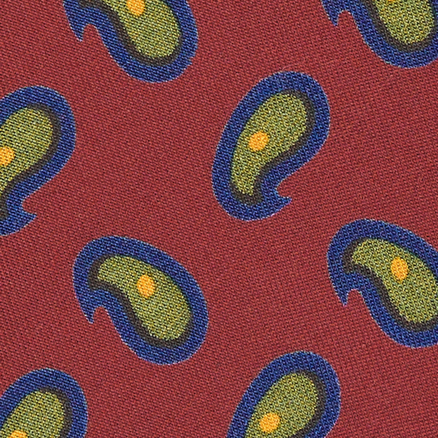 RED SILK TIE - Image 4