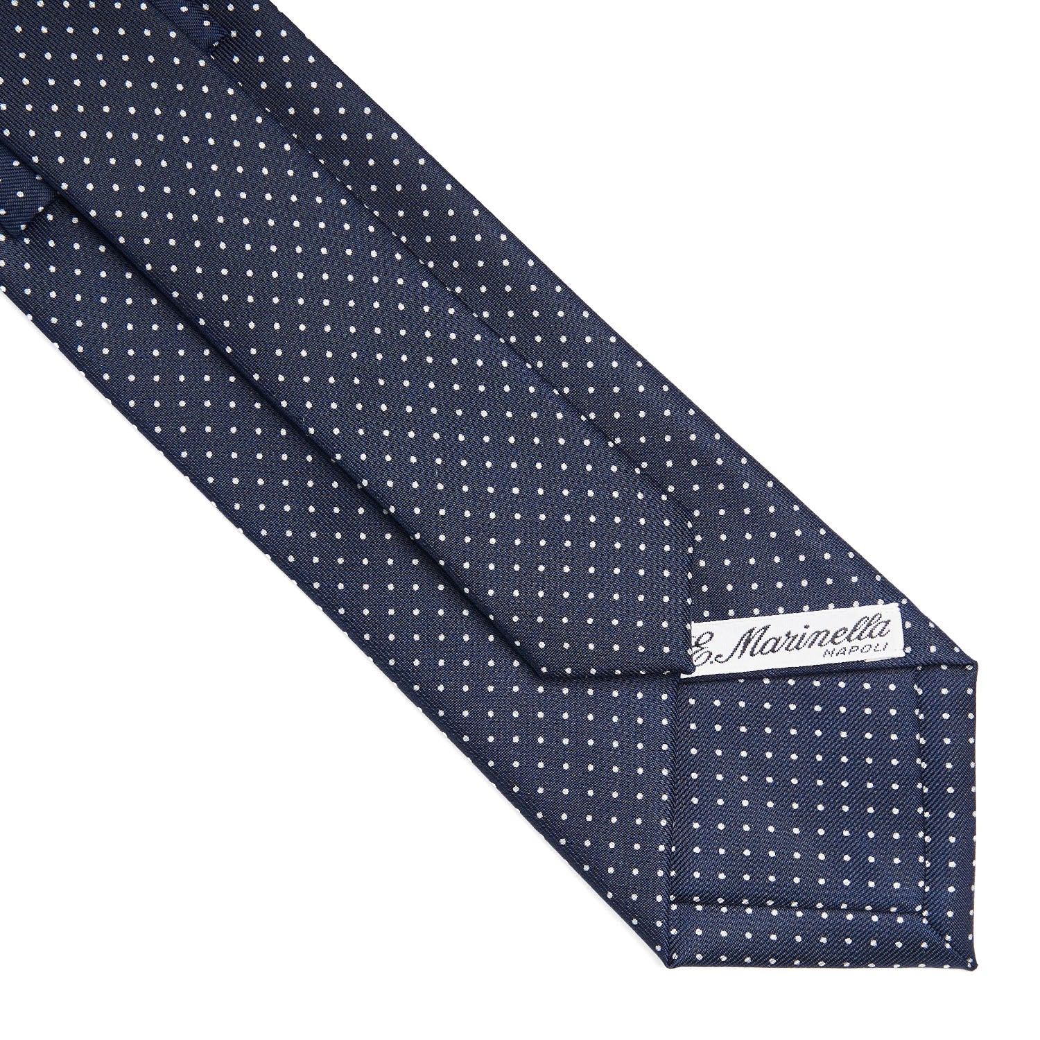 DARK BLUE SARTORIAL CLASSIC SILK TIE - Image 4