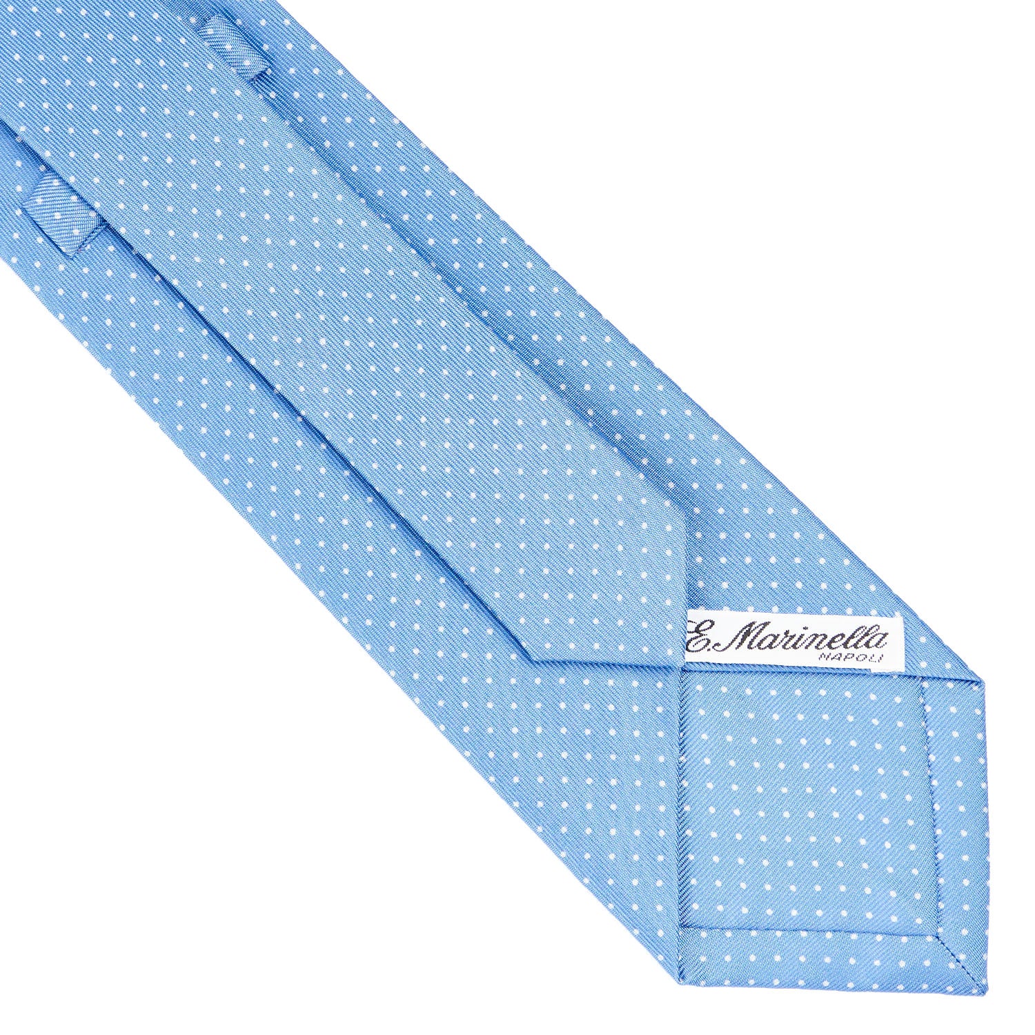 POWDER BLUE SARTORIAL CLASSIC SILK TIE - Image 4