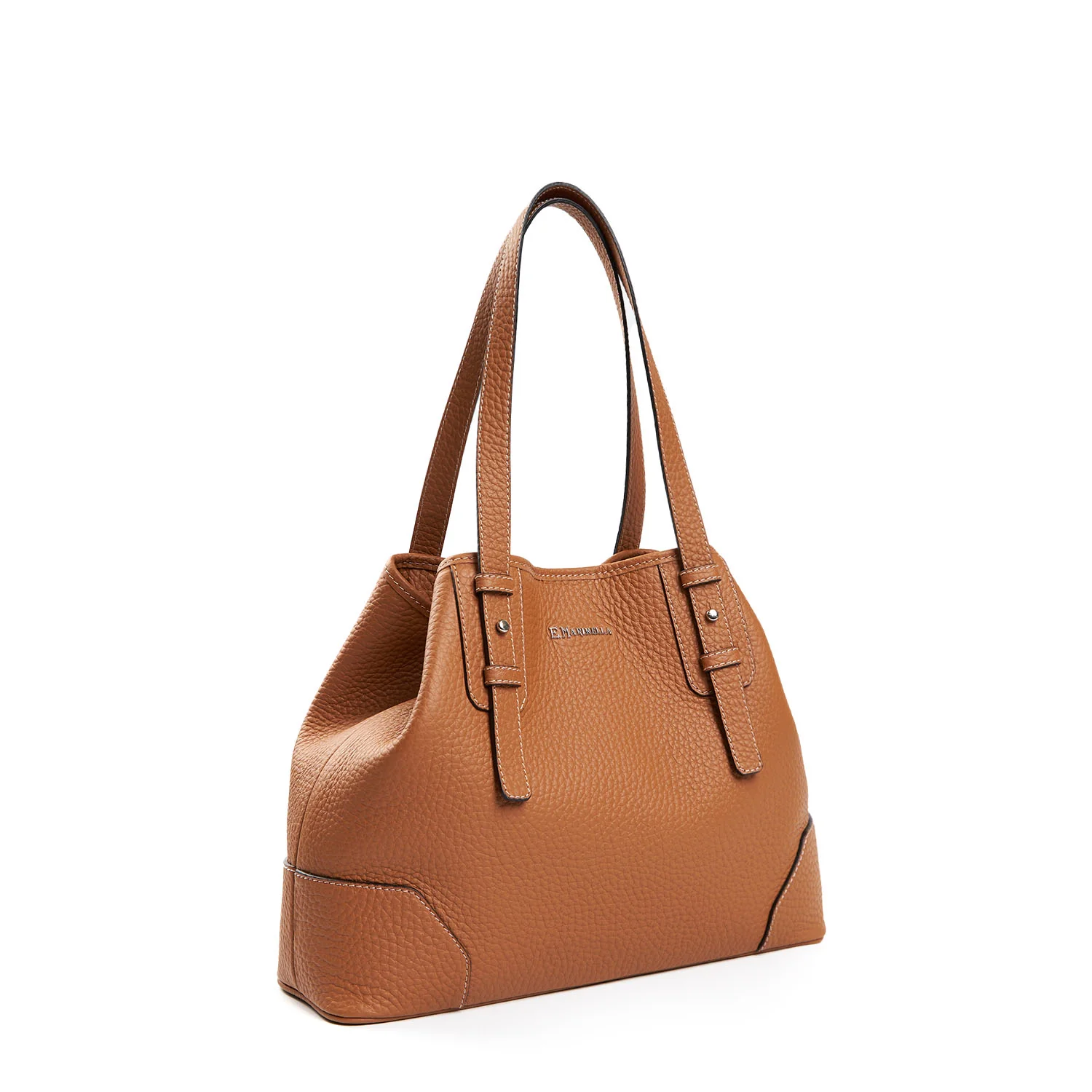 TAN MIDI TOTE BAG - Image 4