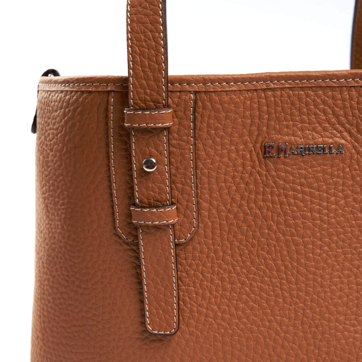 TAN MIDI TOTE BAG - Image 6