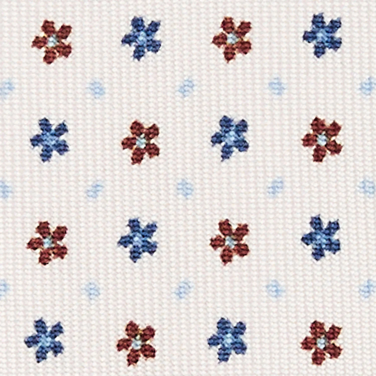 WHITE 5 FOLD SARTORIAL SILK TIE - Image 4