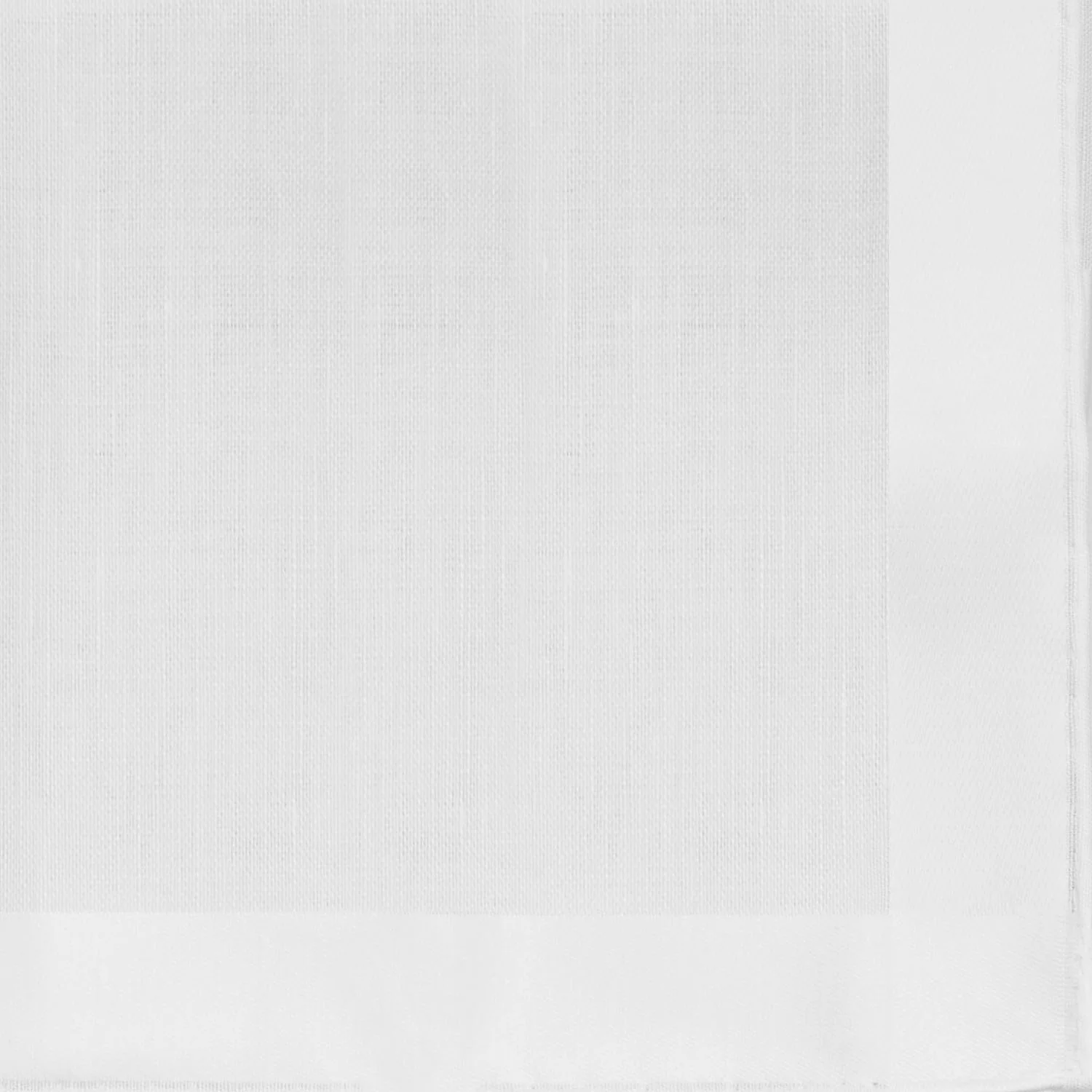WHITE CEREMONIAL POCKET SQUARE - Image 3