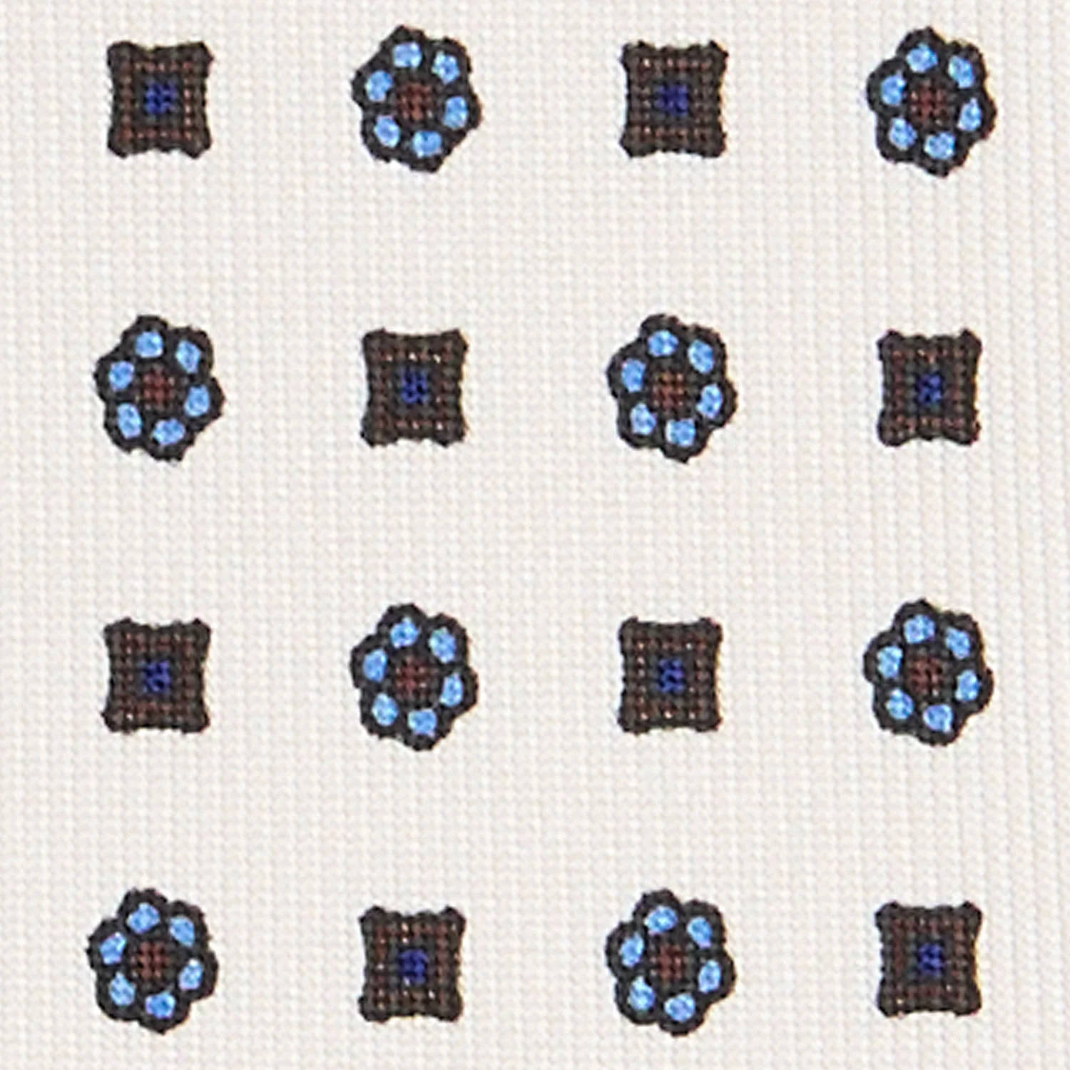 WHITE EXTRA LONG SARTORIAL SILK TIE - Image 5