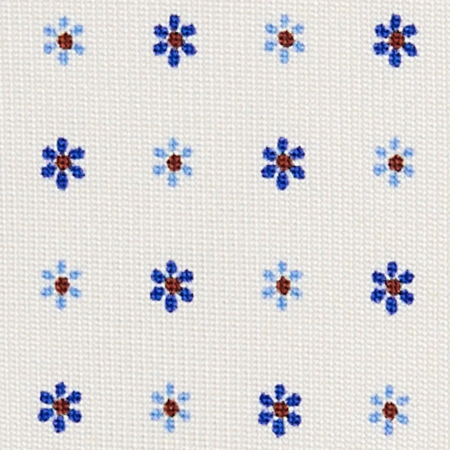 WHITE SARTORIAL 7 CM SILK TIE - Image 5