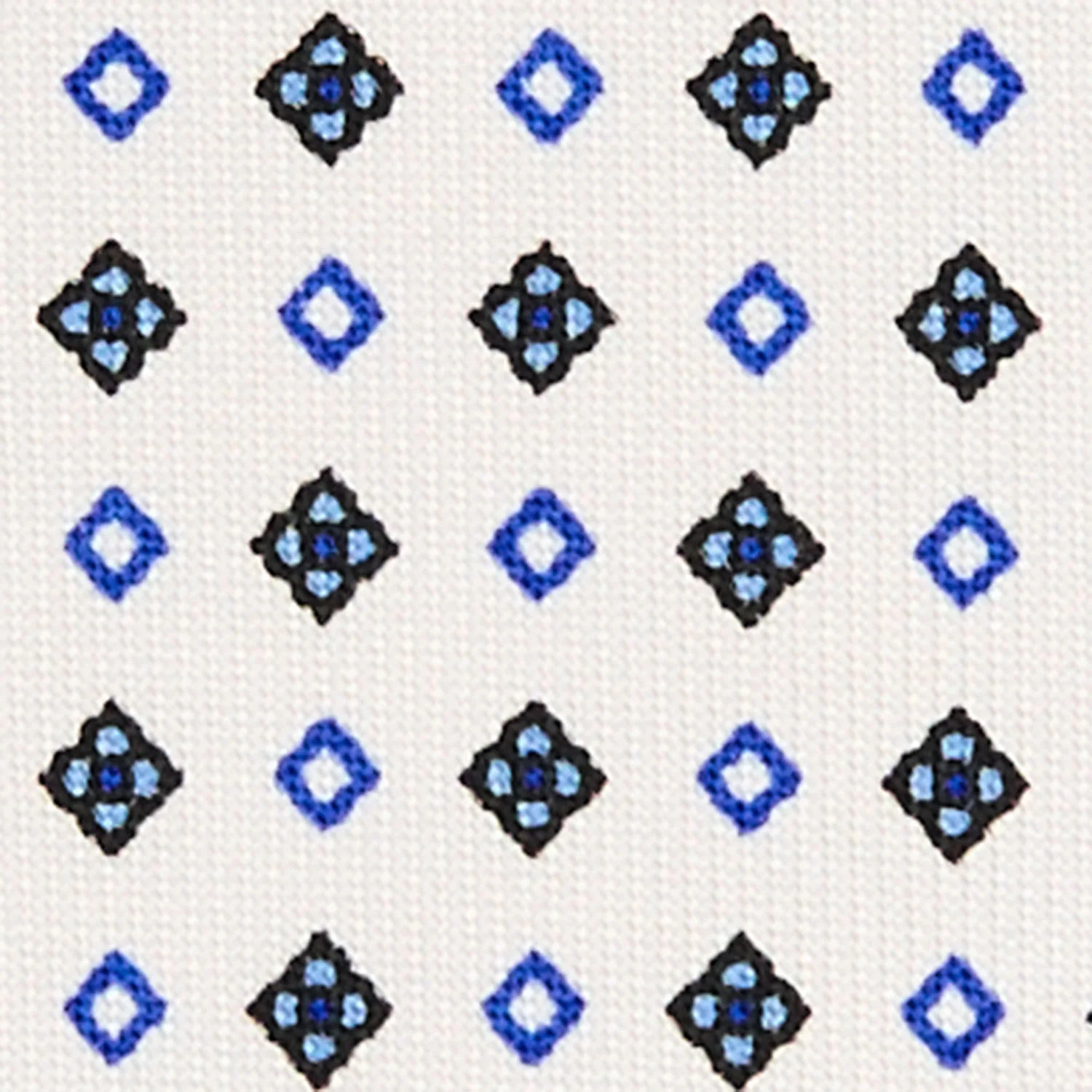 WHITE SARTORIAL 7 CM SILK TIE - Image 5