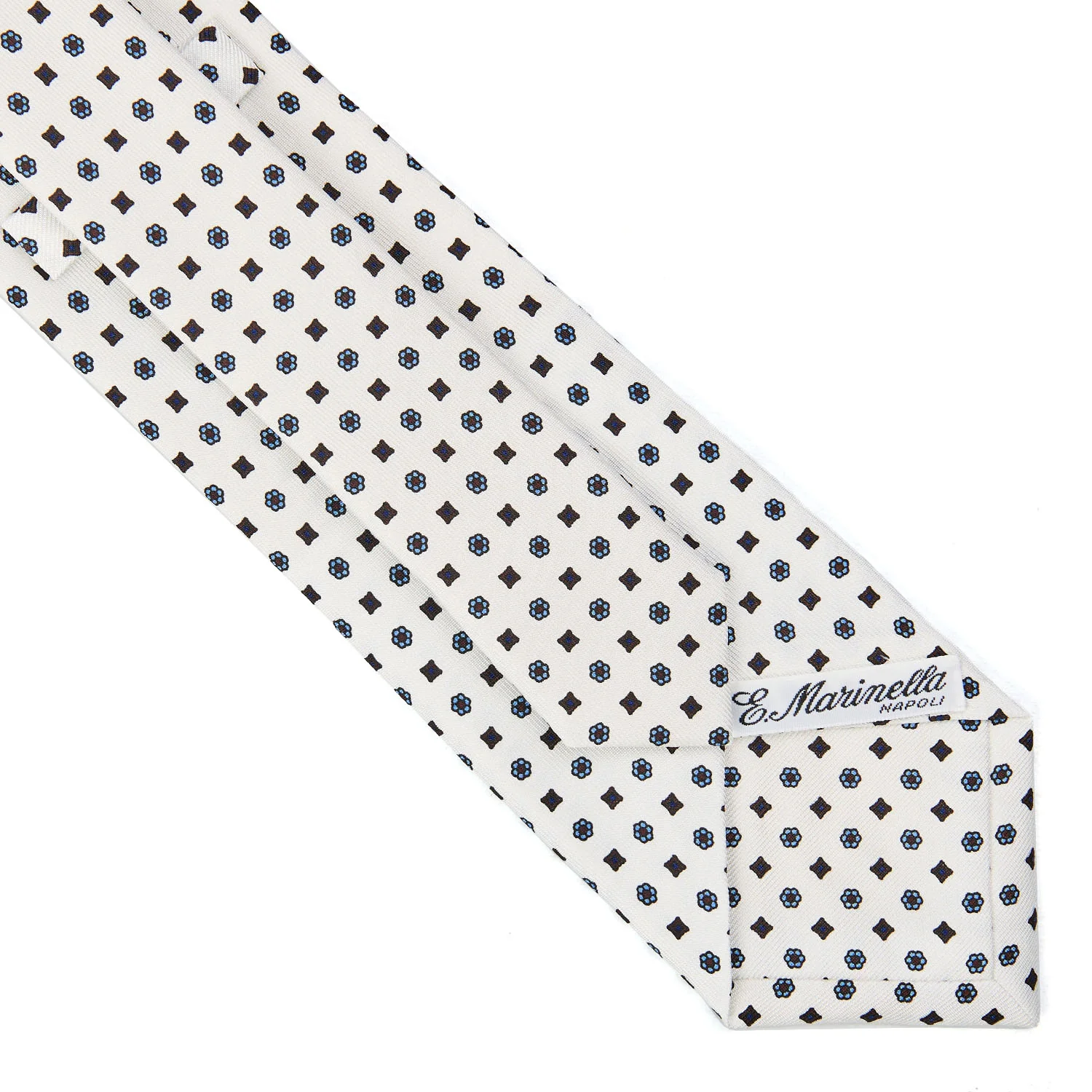 WHITE SARTORIAL CLASSIC SILK TIE - Image 4