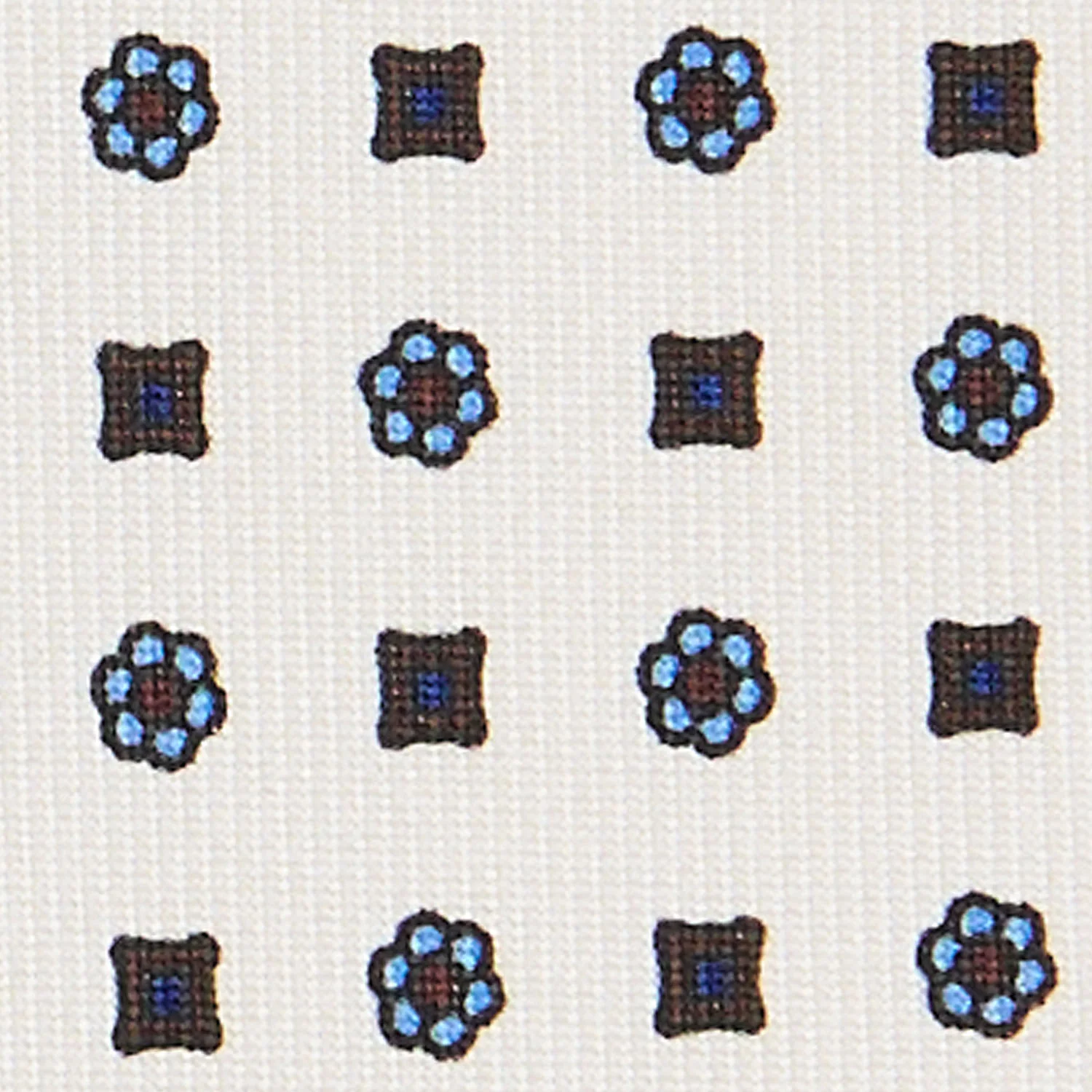 WHITE SARTORIAL CLASSIC SILK TIE - Image 5
