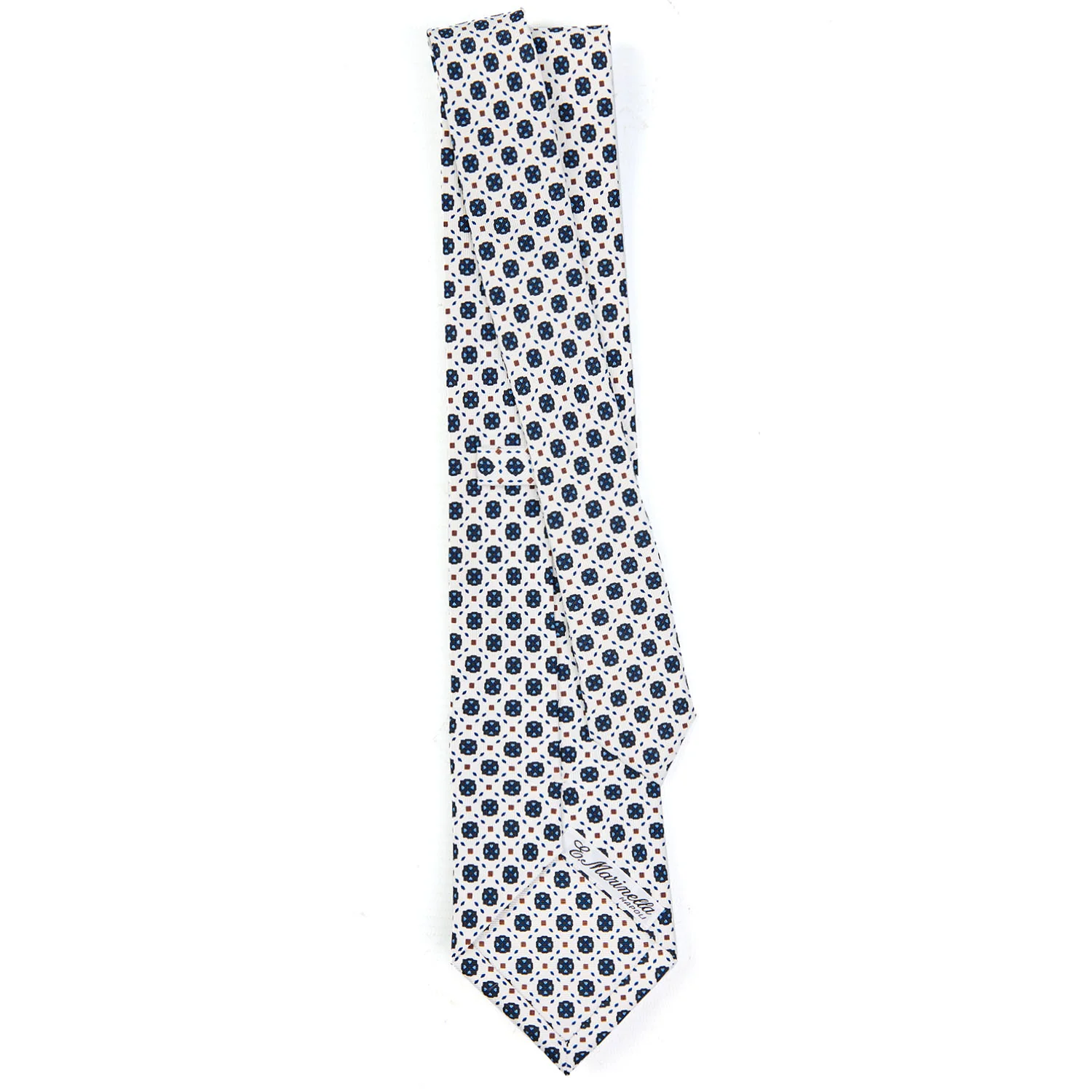 WHITE SARTORIAL CLASSIC SILK TIE - Image 3