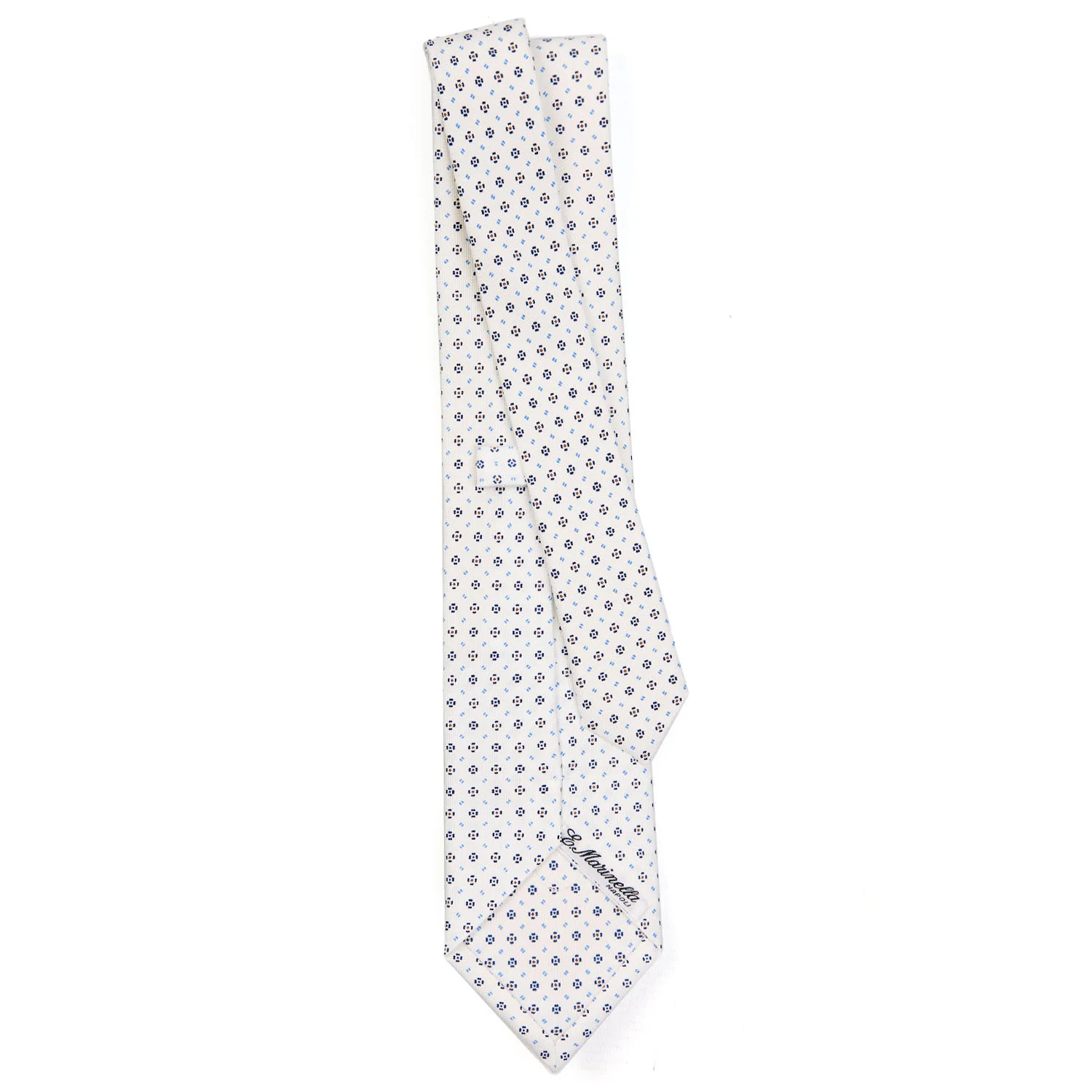 WHITE SARTORIAL CLASSIC SILK TIE - Image 3