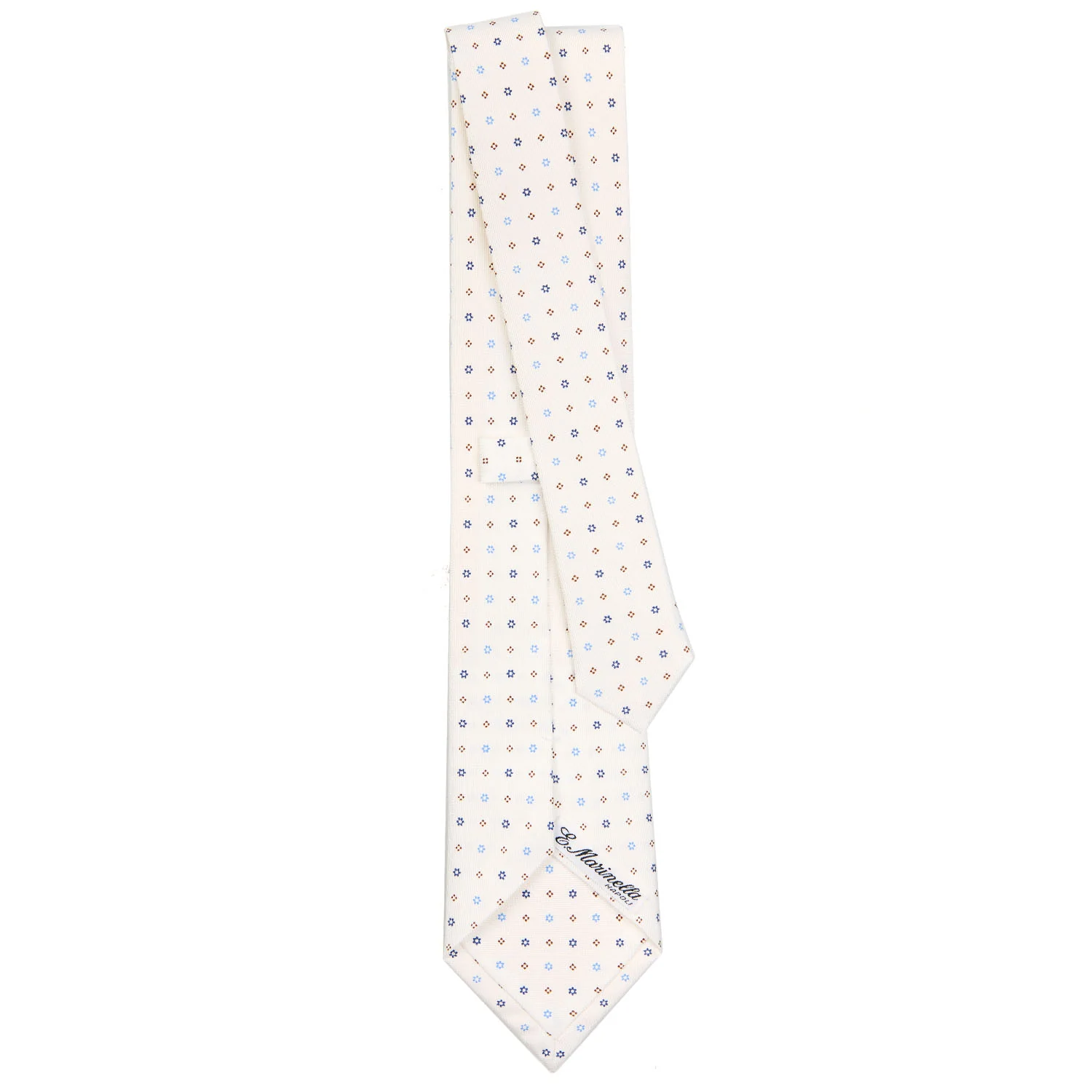 WHITE SARTORIAL CLASSIC SILK TIE - Image 3