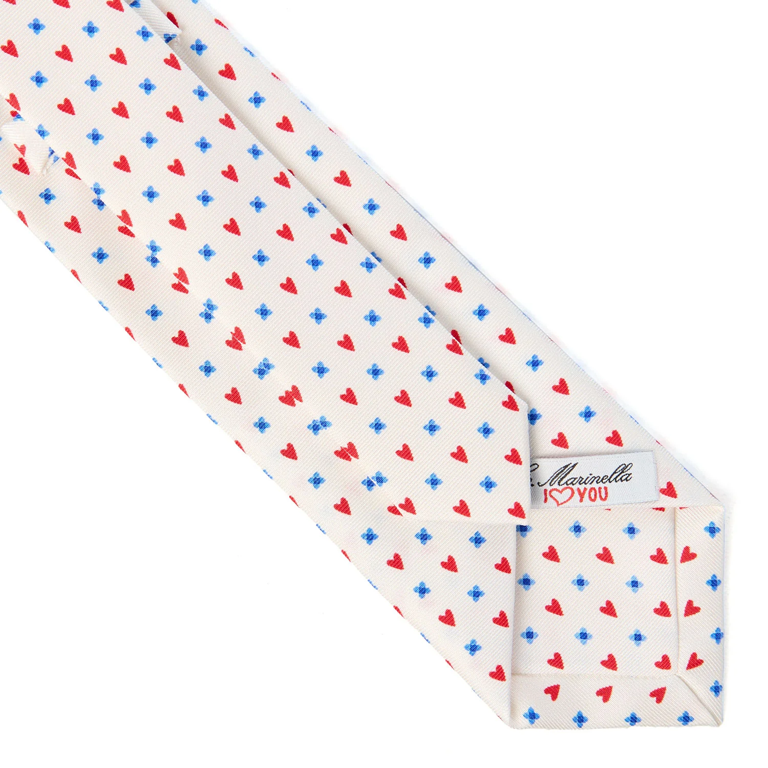 WHITE SARTORIAL CLASSIC SILK TIE - Image 4