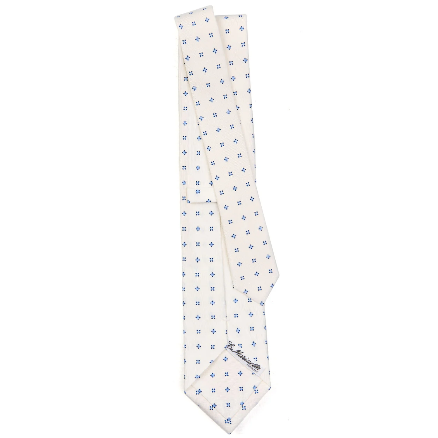 WHITE SARTORIAL CLASSIC SILK TIE - Image 3