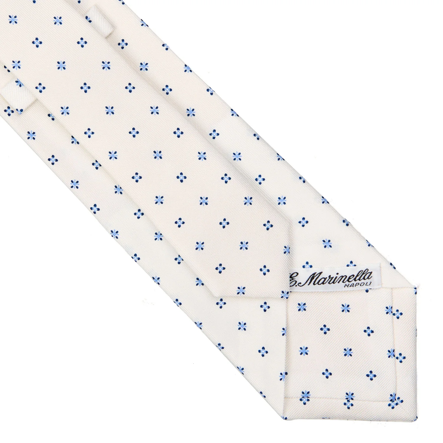 WHITE SARTORIAL CLASSIC SILK TIE - Image 4