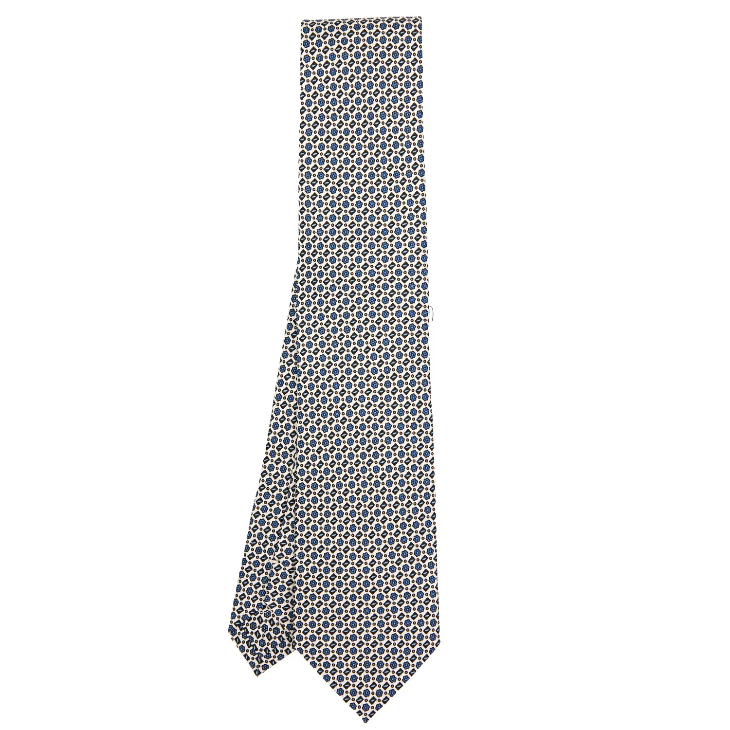 WHITE SARTORIAL CLASSIC SILK TIE - Image 2
