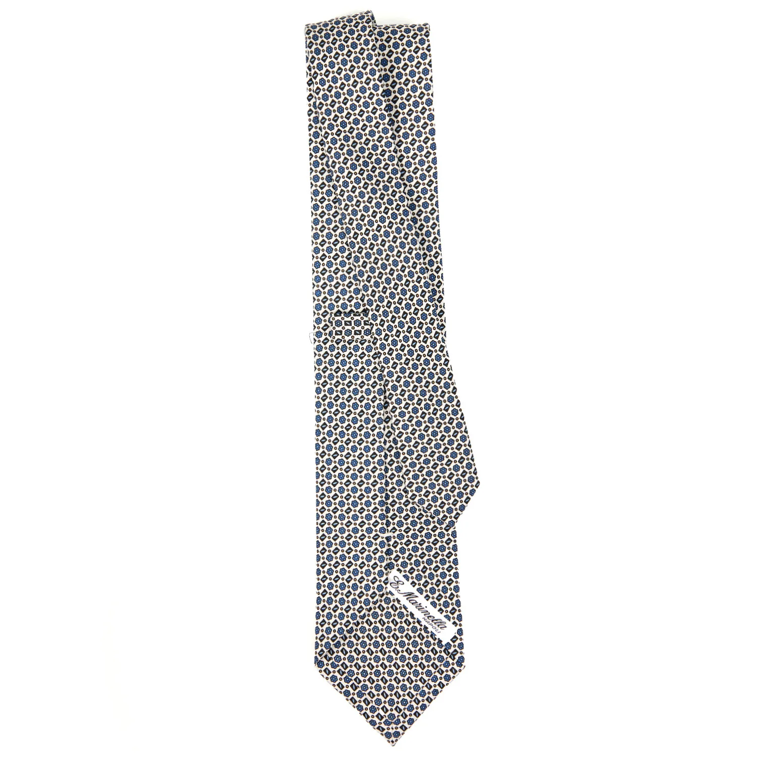WHITE SARTORIAL CLASSIC SILK TIE - Image 3