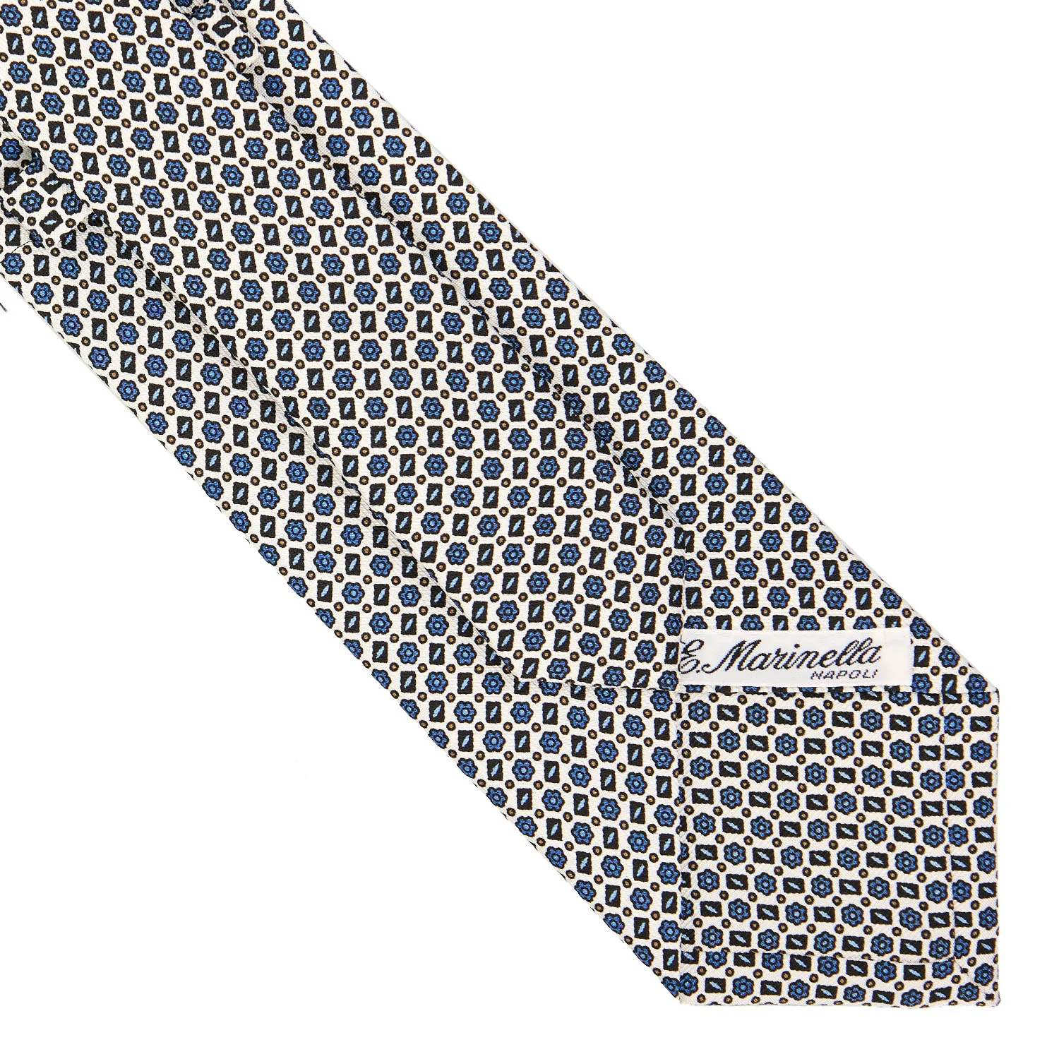 WHITE SARTORIAL CLASSIC SILK TIE - Image 4