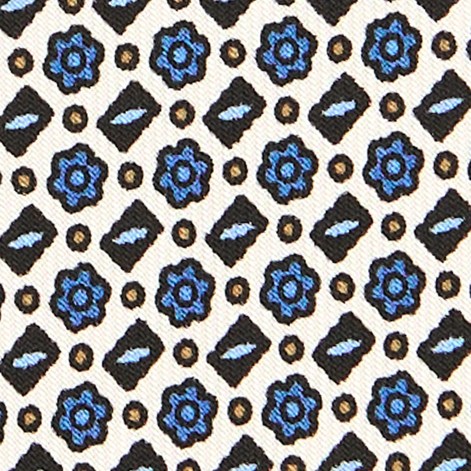WHITE SARTORIAL CLASSIC SILK TIE - Image 5