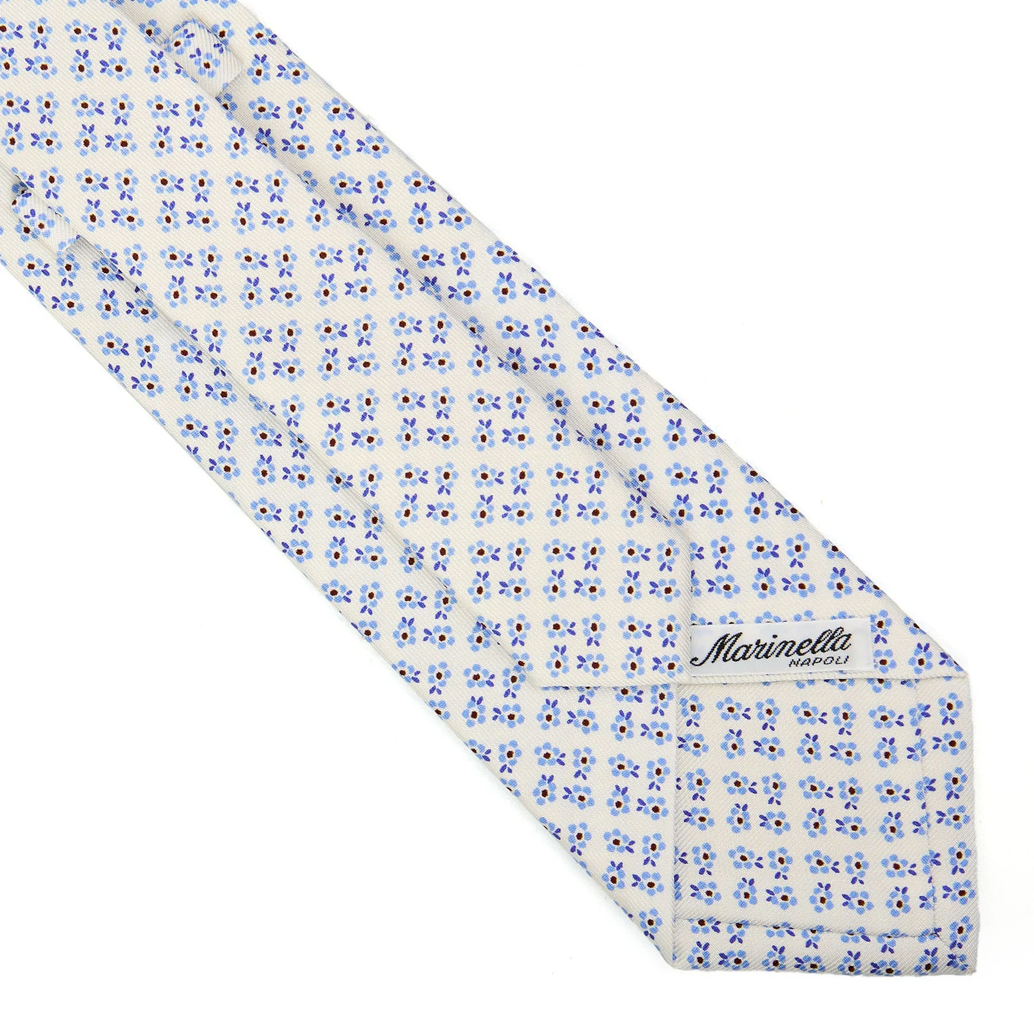 WHITE SARTORIAL CLASSIC SILK TIE - Image 4