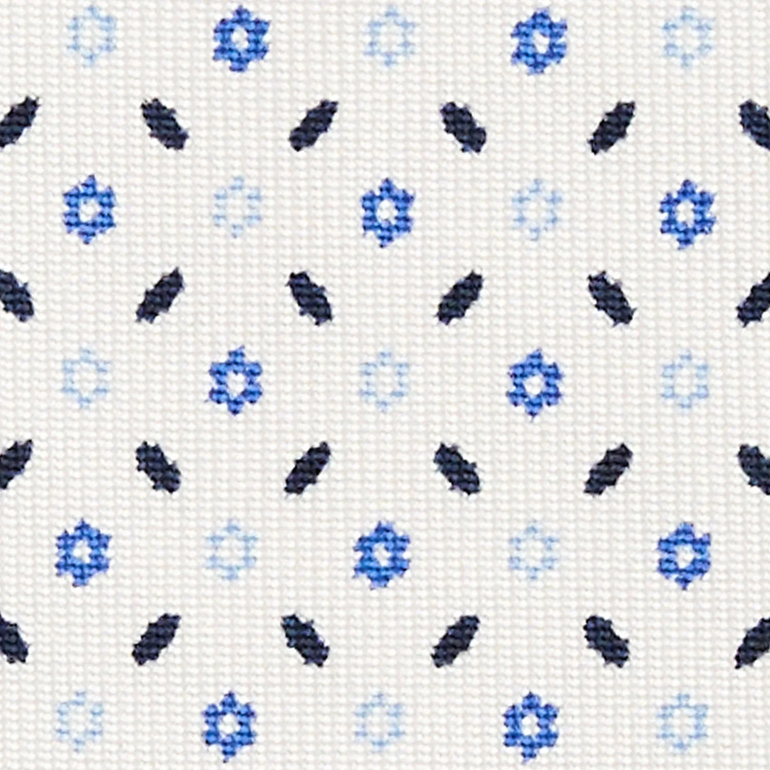 WHITE SARTORIAL CLASSIC SILK TIE - Image 5