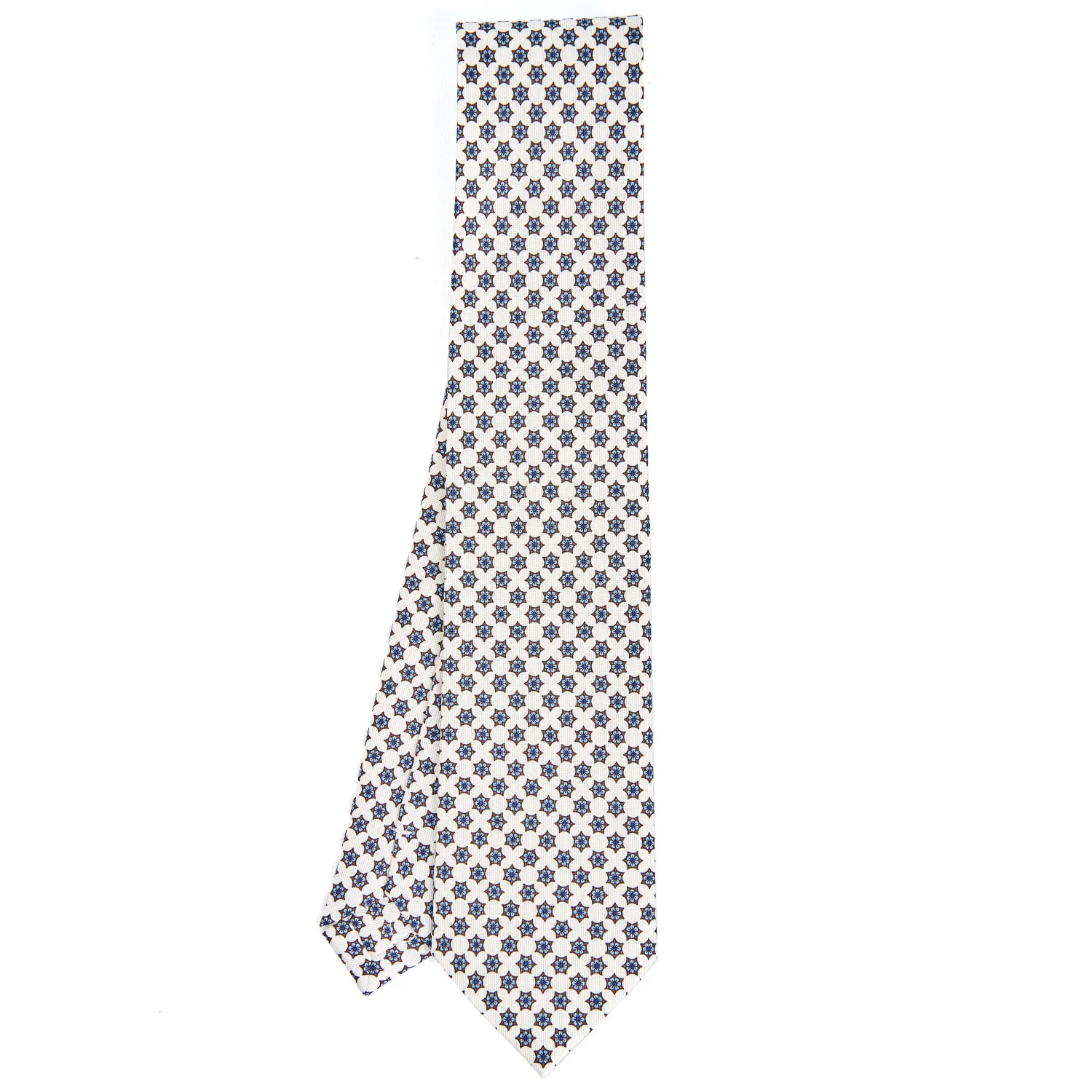 WHITE SARTORIAL CLASSIC SILK TIE - Image 2