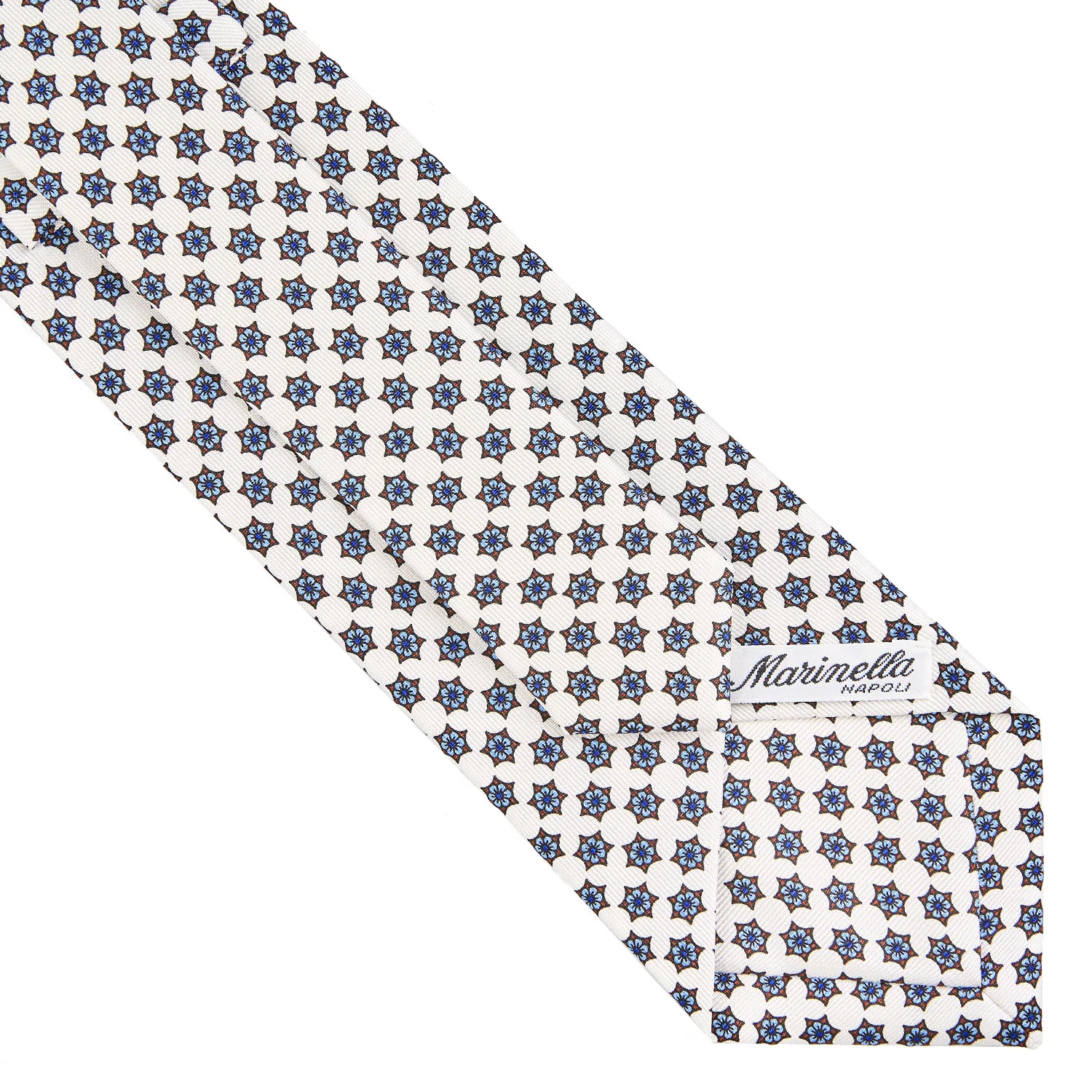 WHITE SARTORIAL CLASSIC SILK TIE - Image 4