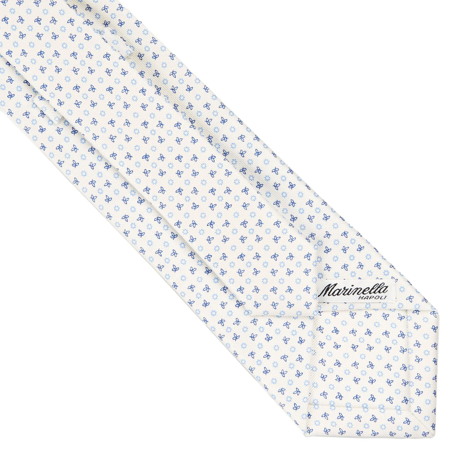 WHITE SARTORIAL CLASSIC SILK TIE - Image 4