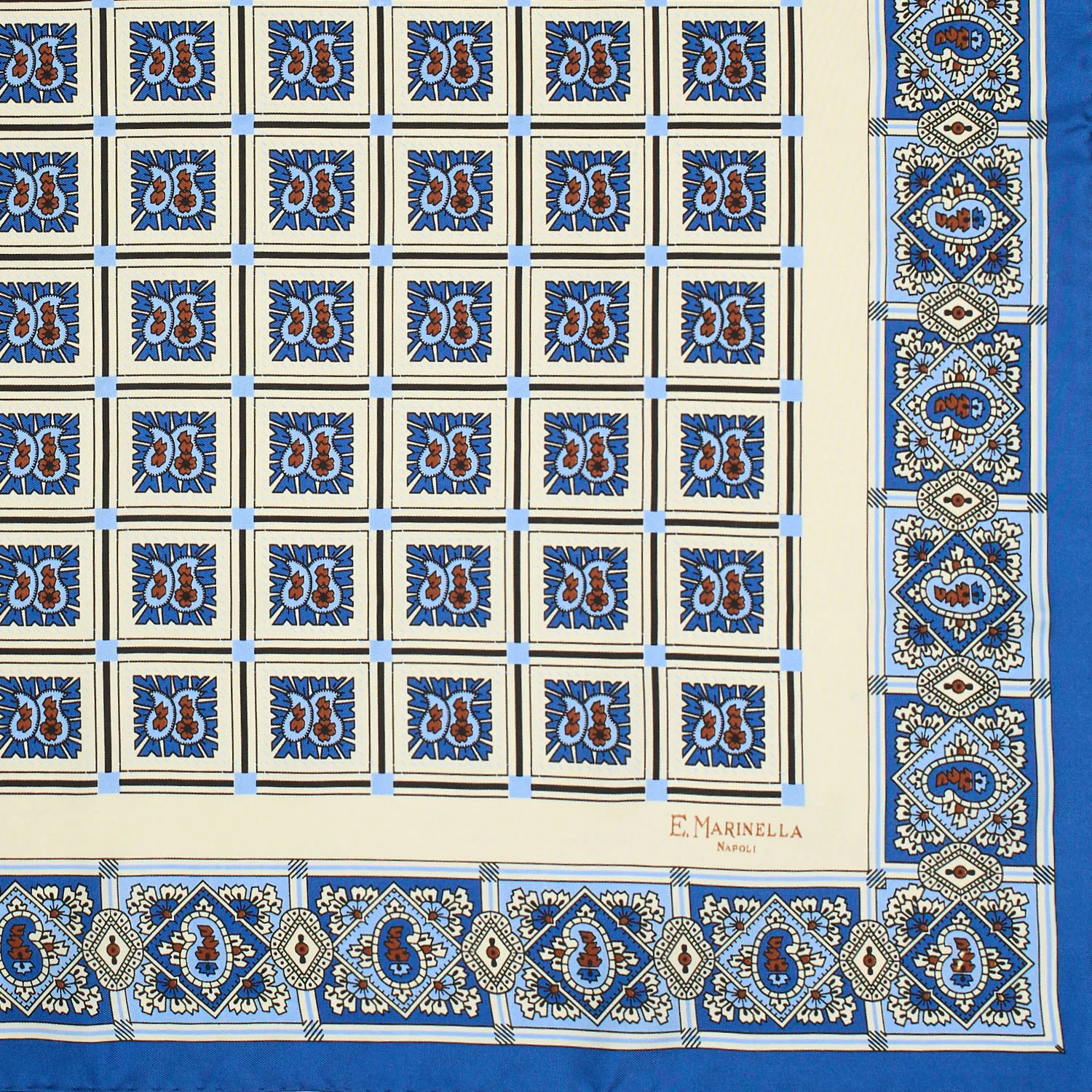 WHITE SILK SCARF 65 - Image 3