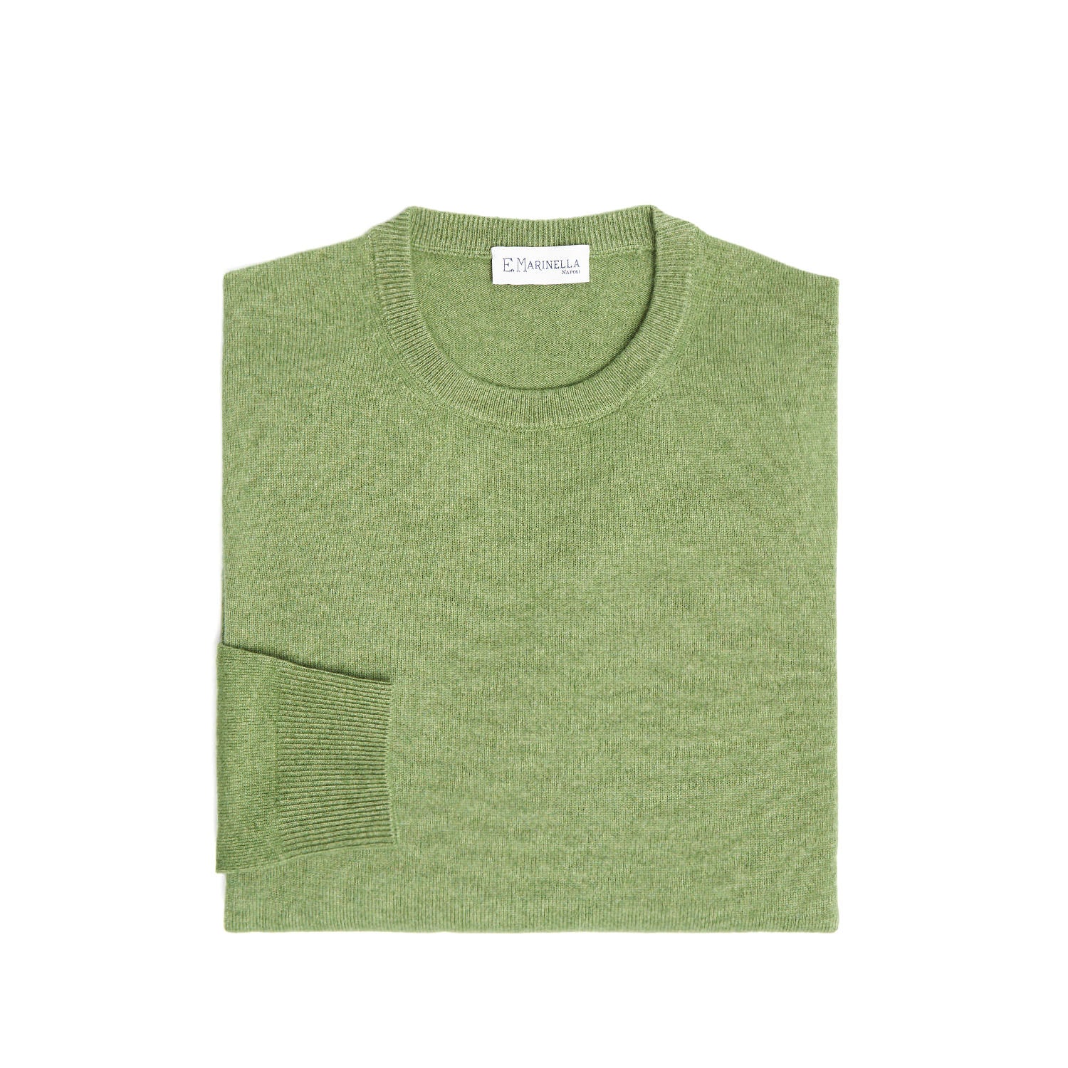 LIGHT GREEN CREWNECK SWEATER - Image 3