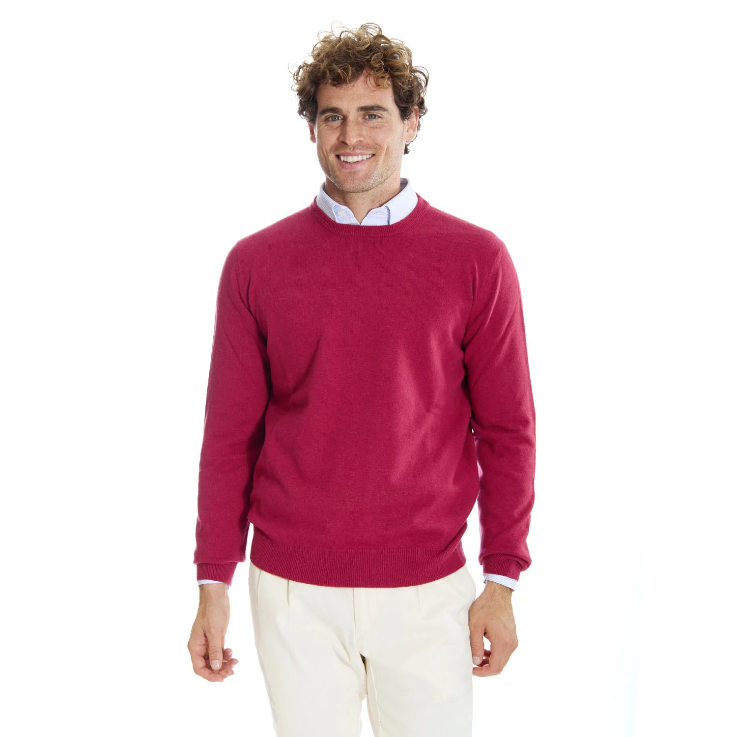 RED CREWNECK SWEATER - Image 5
