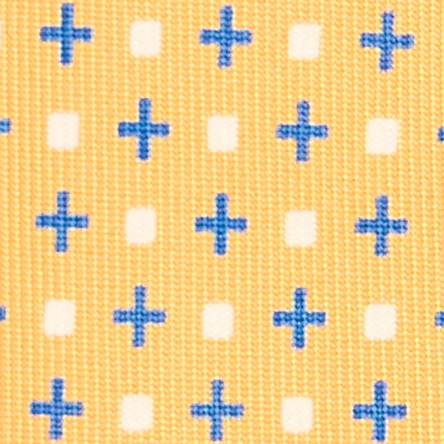 YELLOW 9 FOLD SARTORIAL SILK TIE - Image 4