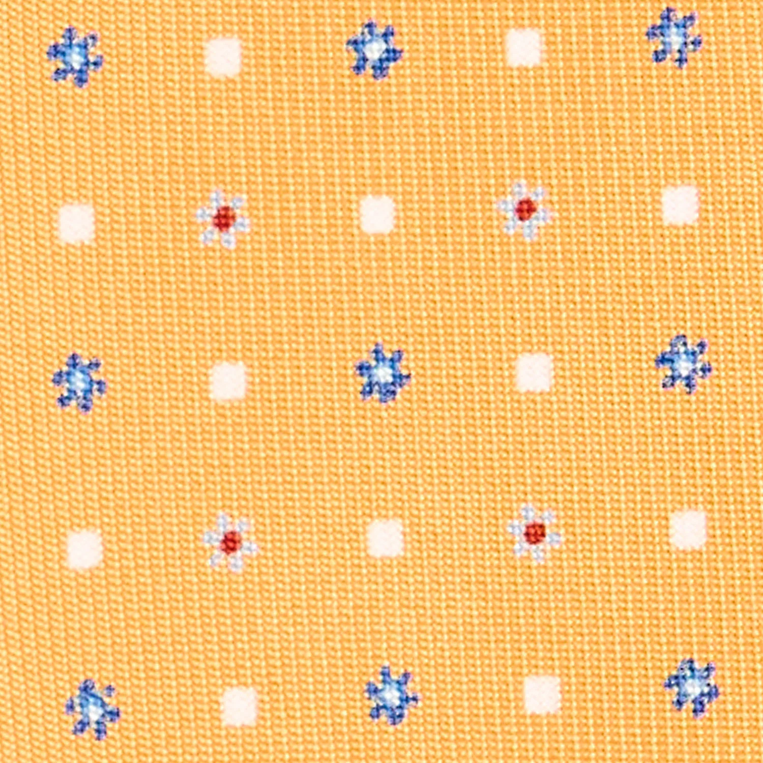 YELLOW 9 FOLD SARTORIAL SILK TIE - Image 4