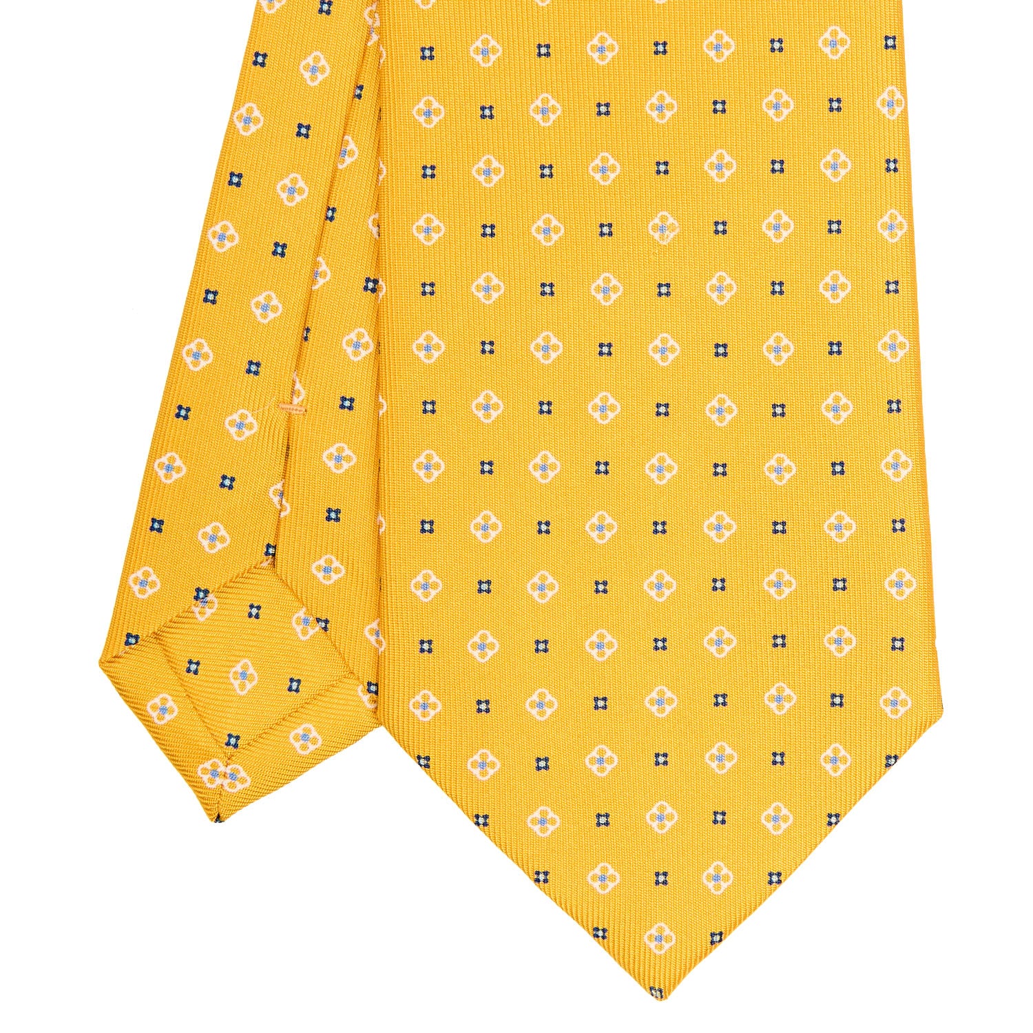 YELLOW CLASSIC SILK TIE