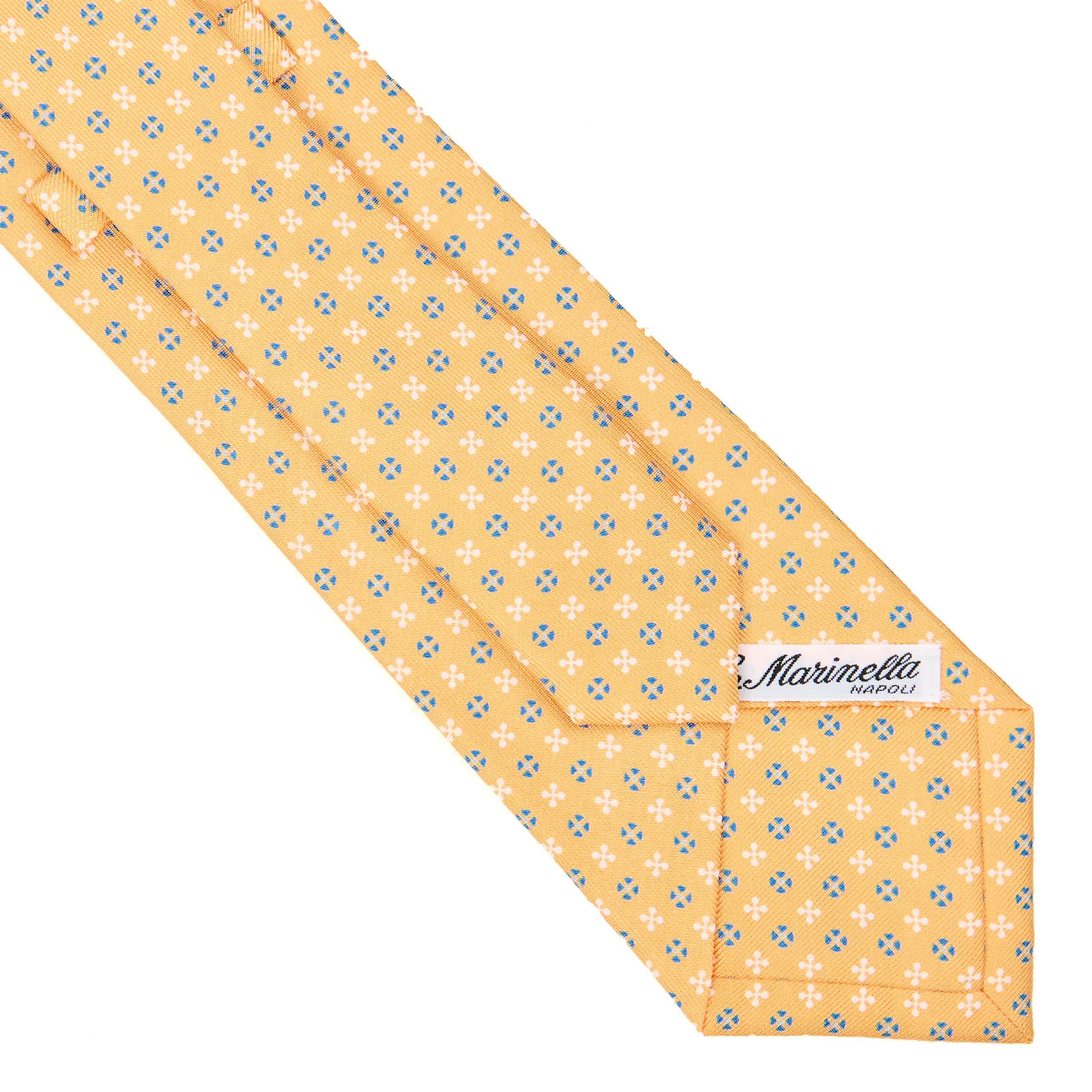 YELLOW CLASSIC SILK TIE - Image 4