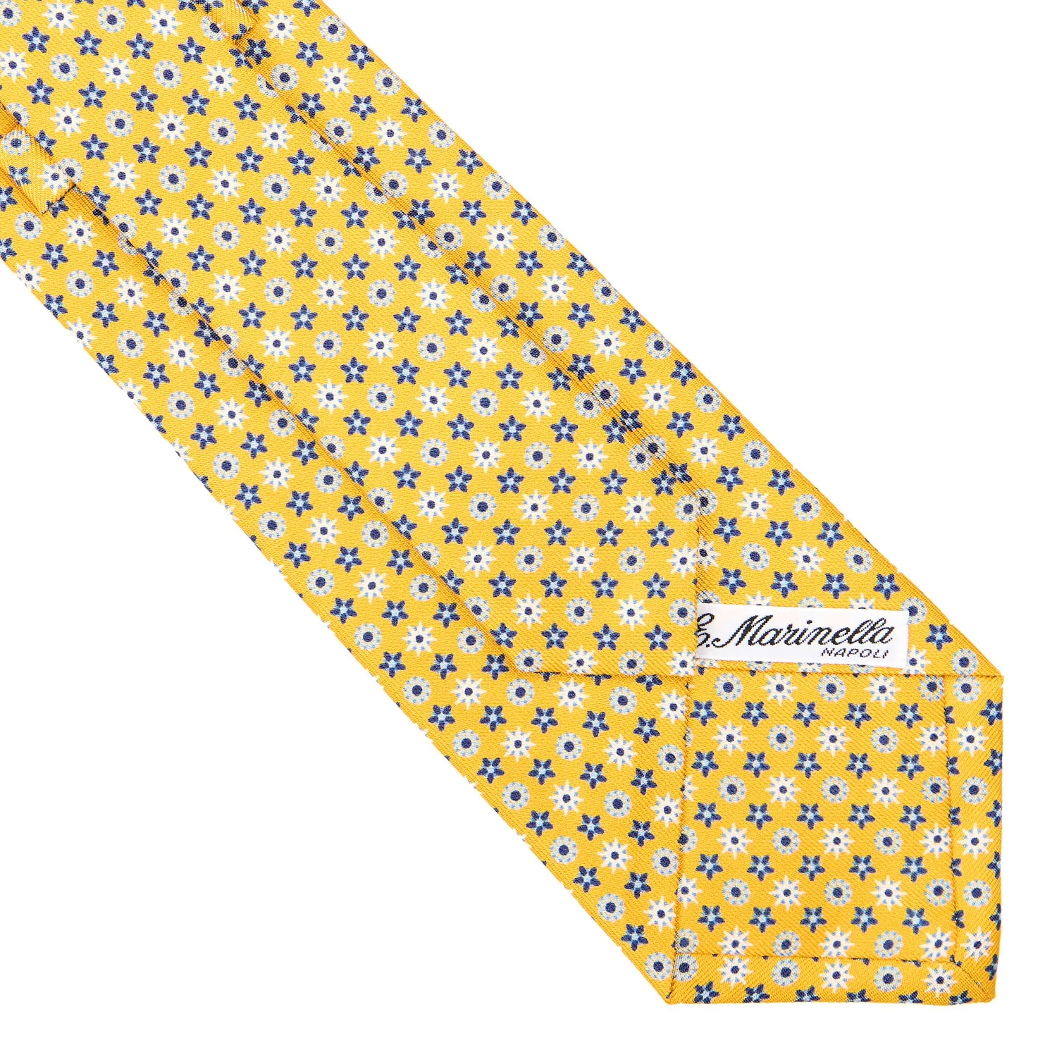 YELLOW CLASSIC SILK TIE - Image 4