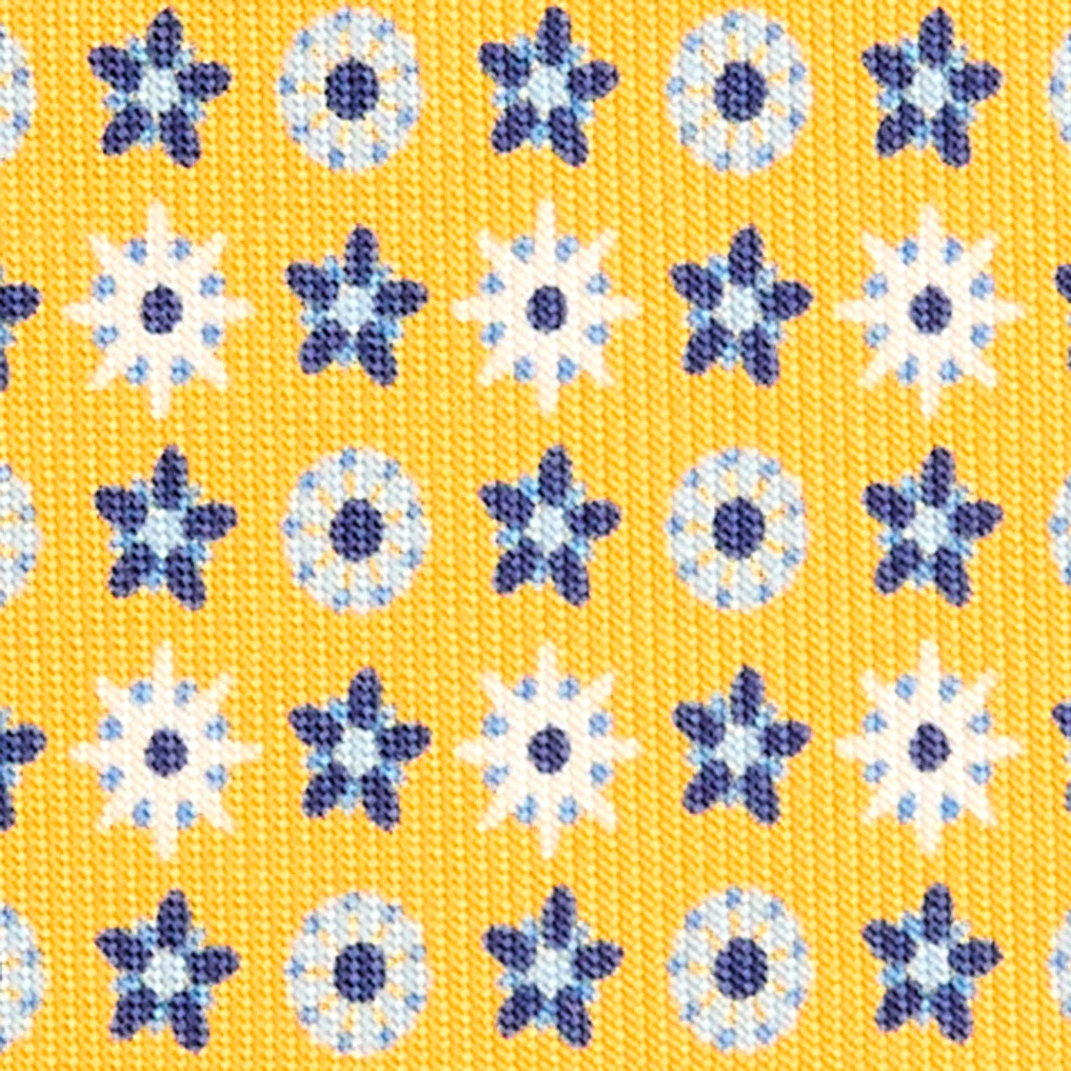 YELLOW CLASSIC SILK TIE - Image 5