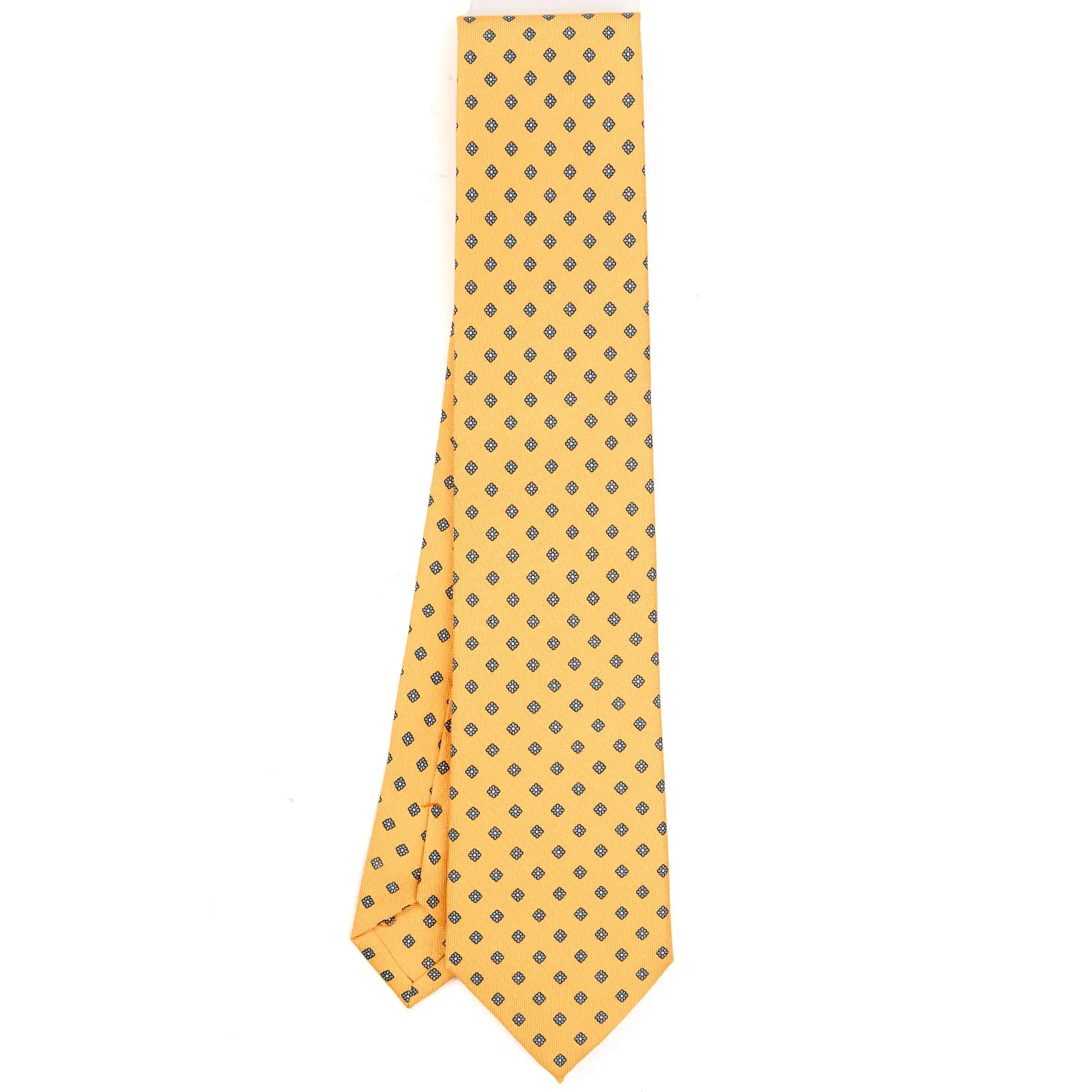 YELLOW CLASSIC SILK TIE - Image 2