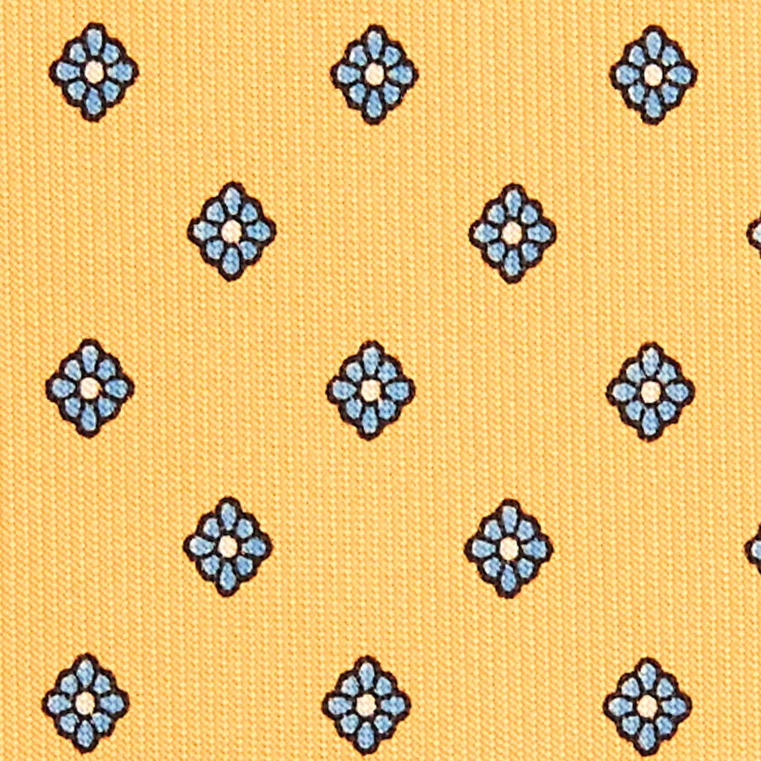 YELLOW CLASSIC SILK TIE - Image 5