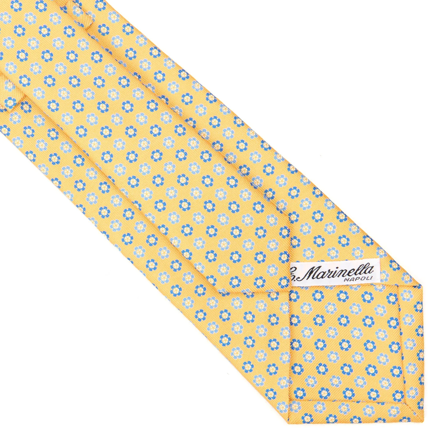 YELLOW CLASSIC SILK TIE - Image 4