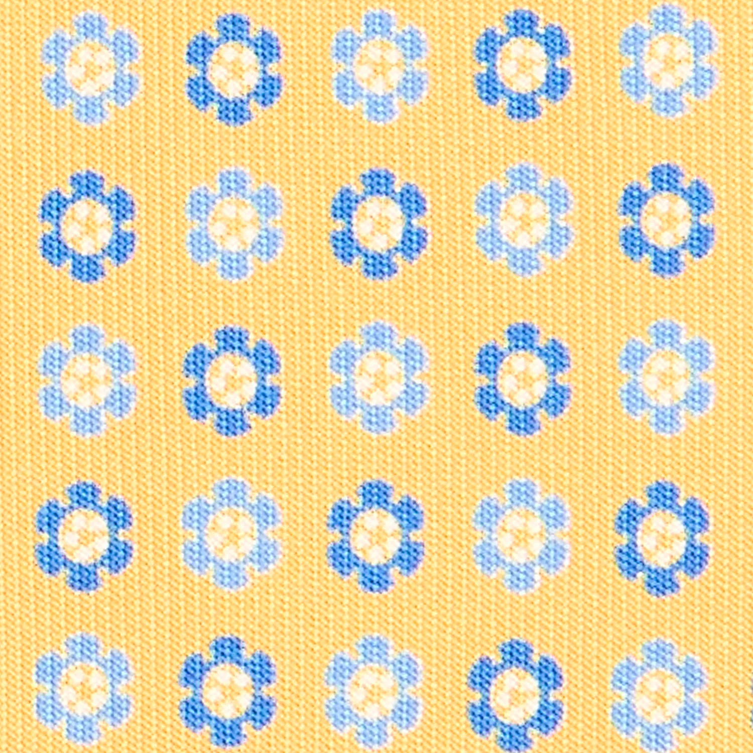 YELLOW CLASSIC SILK TIE - Image 5