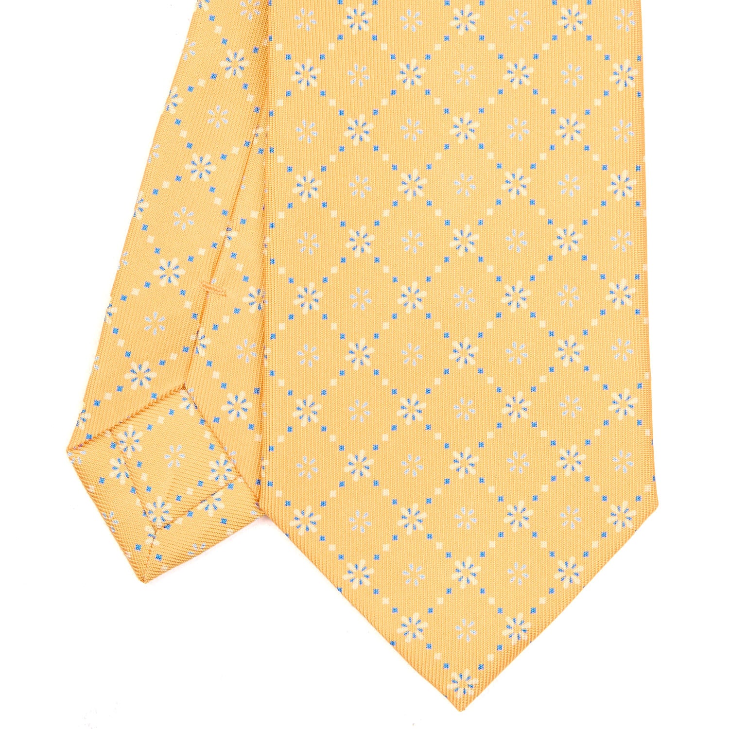 YELLOW CLASSIC SILK TIE