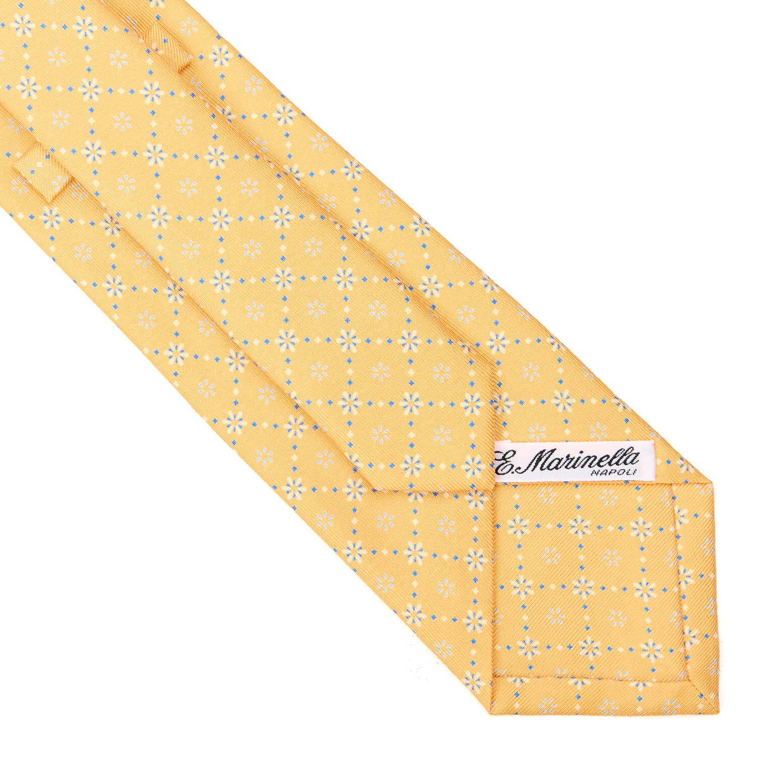 YELLOW CLASSIC SILK TIE - Image 4