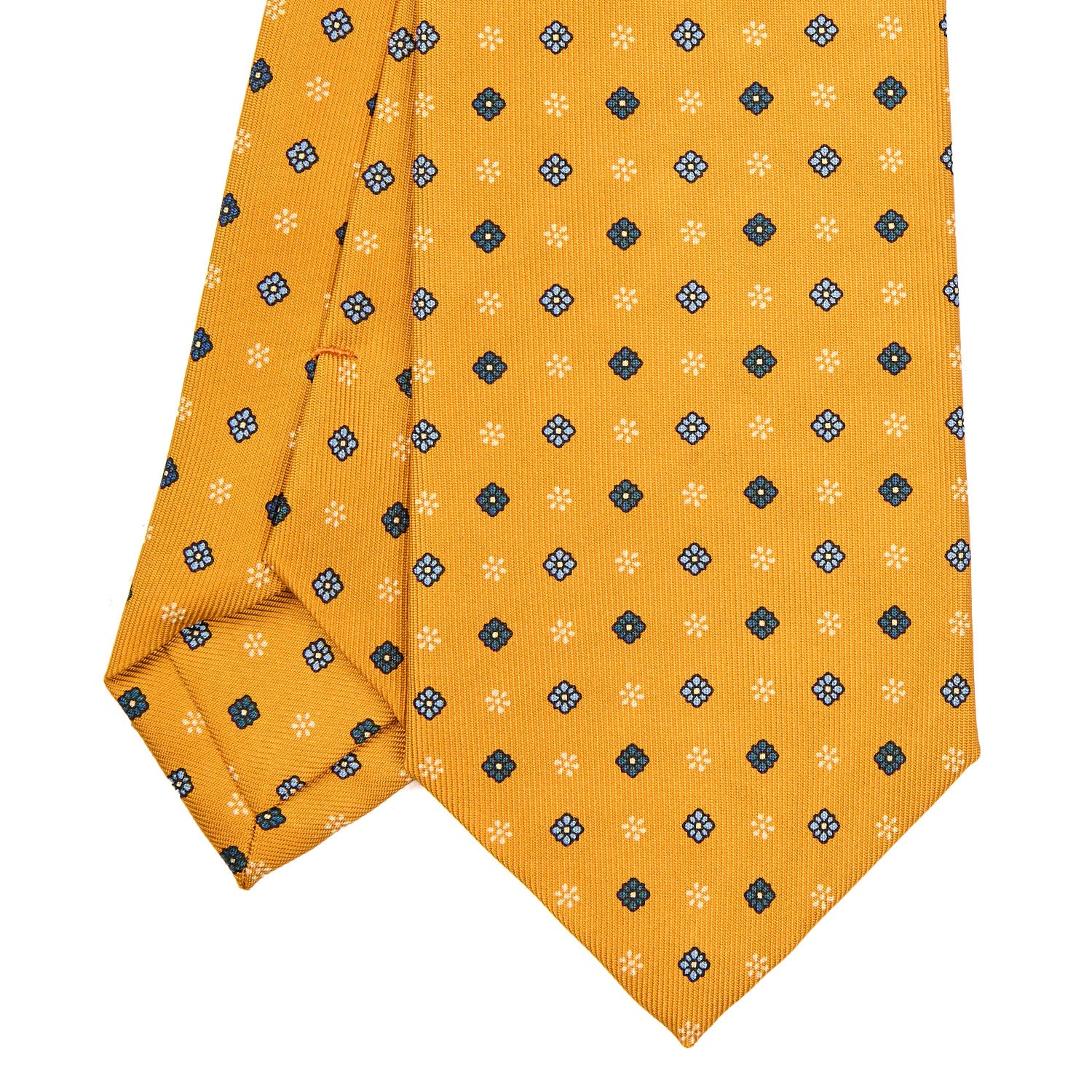 YELLOW CLASSIC SILK TIE