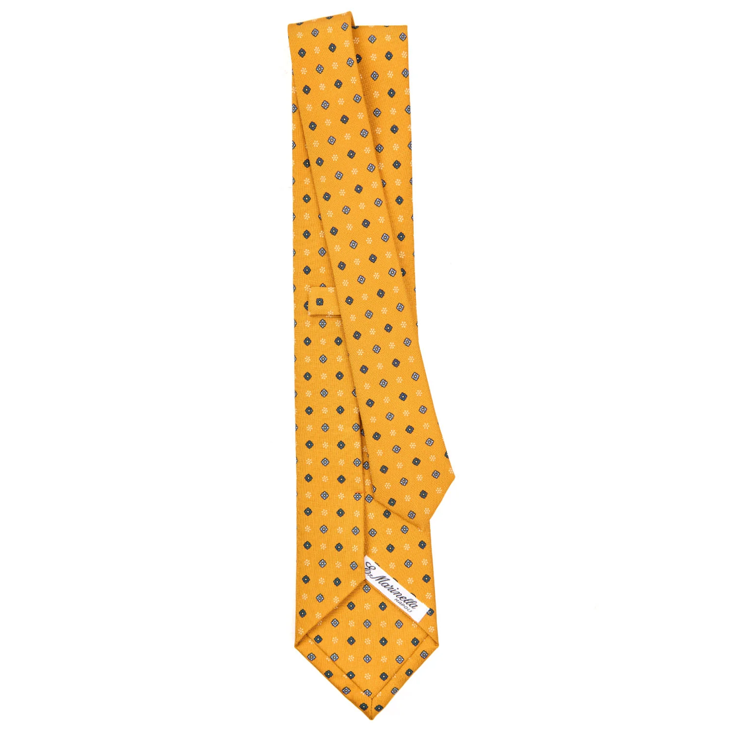 YELLOW CLASSIC SILK TIE - Image 3