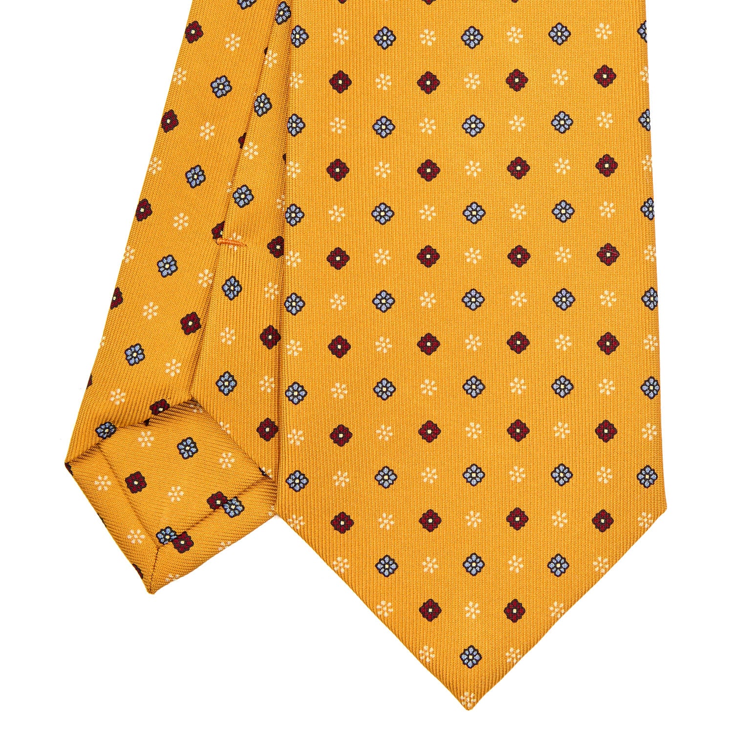 YELLOW CLASSIC SILK TIE
